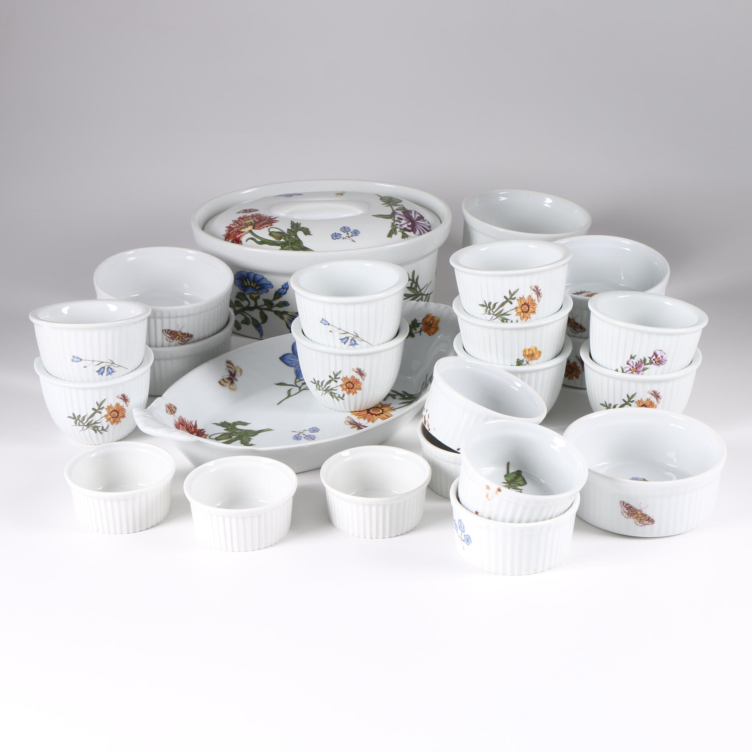 Cordon Bleu "Caroline" Porcelain Bake and Serveware