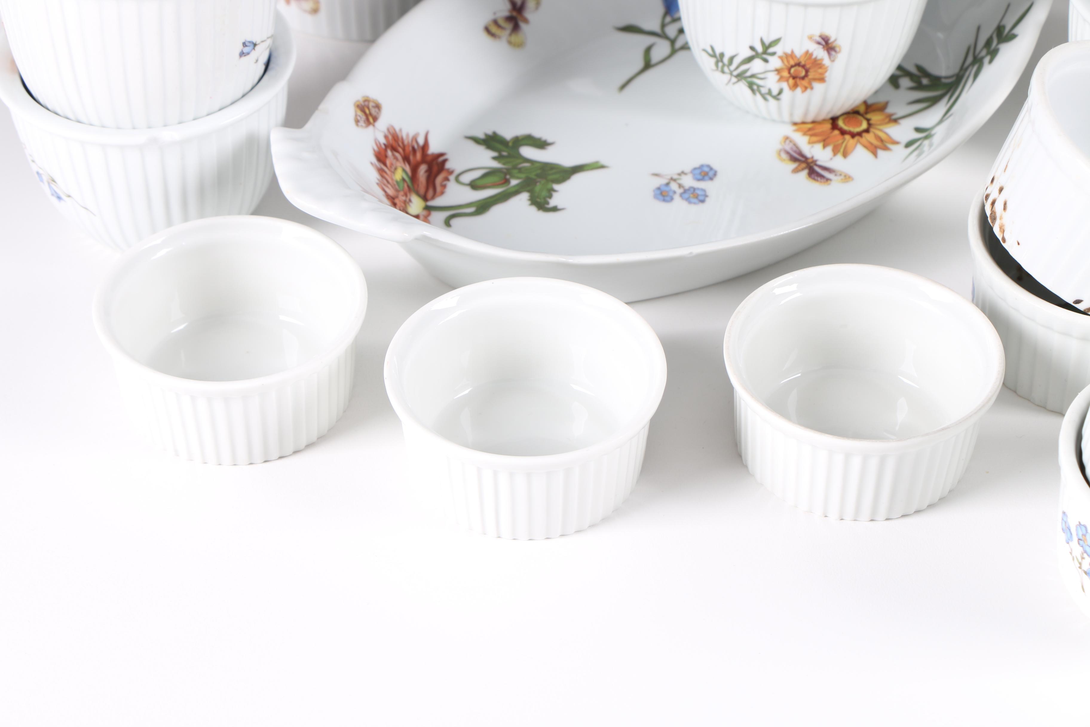 Cordon Bleu "Caroline" Porcelain Bake and Serveware