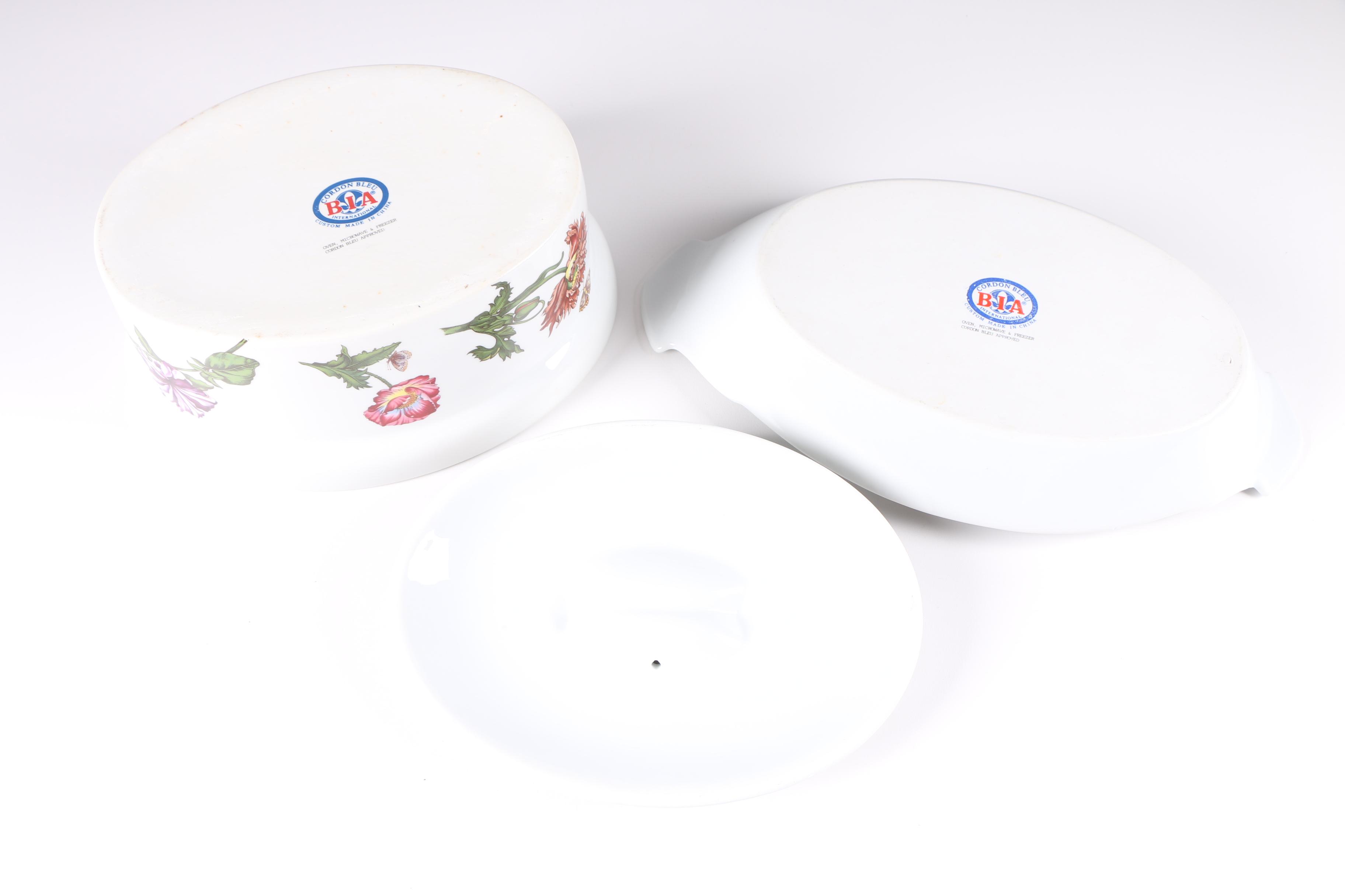 Cordon Bleu "Caroline" Porcelain Bake and Serveware