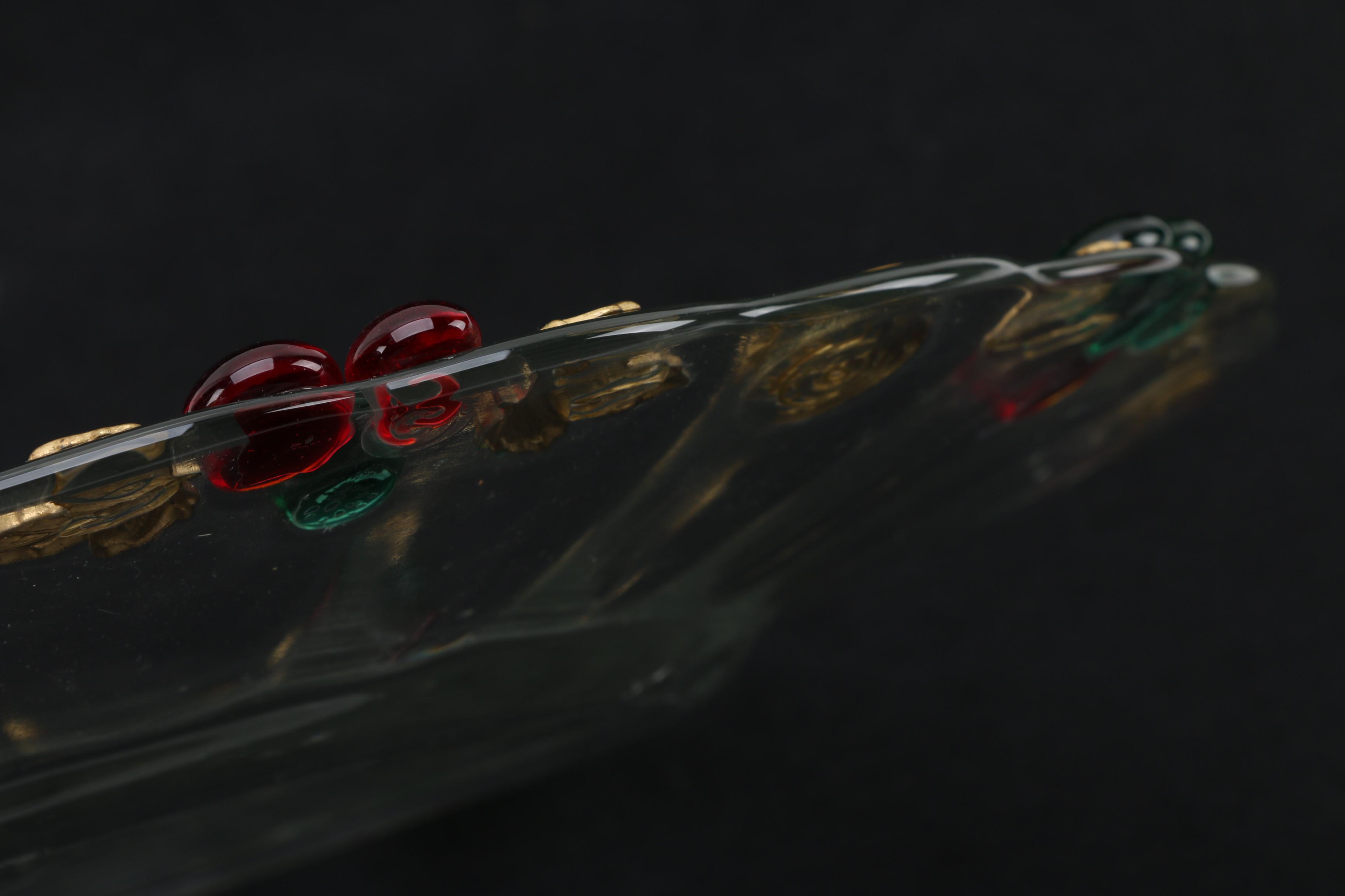 Dary Rees Hand Crafted Glass Plate