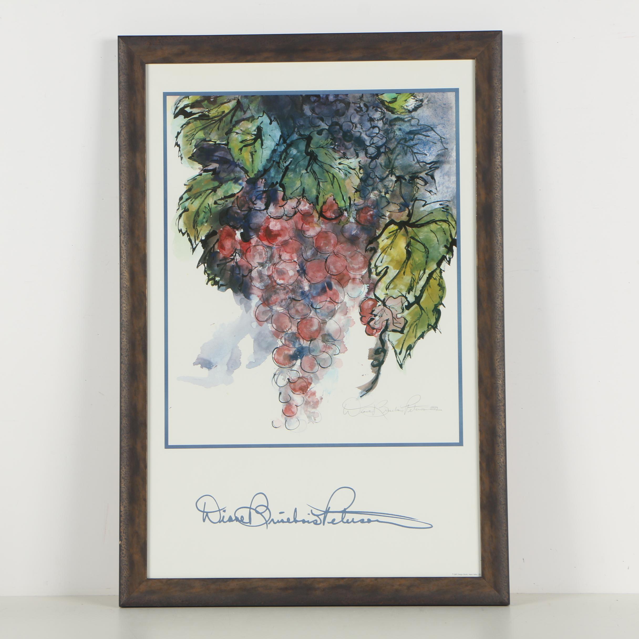 Lithograph After David Lance Goines and Diane B. Peterson Offset Lithograph