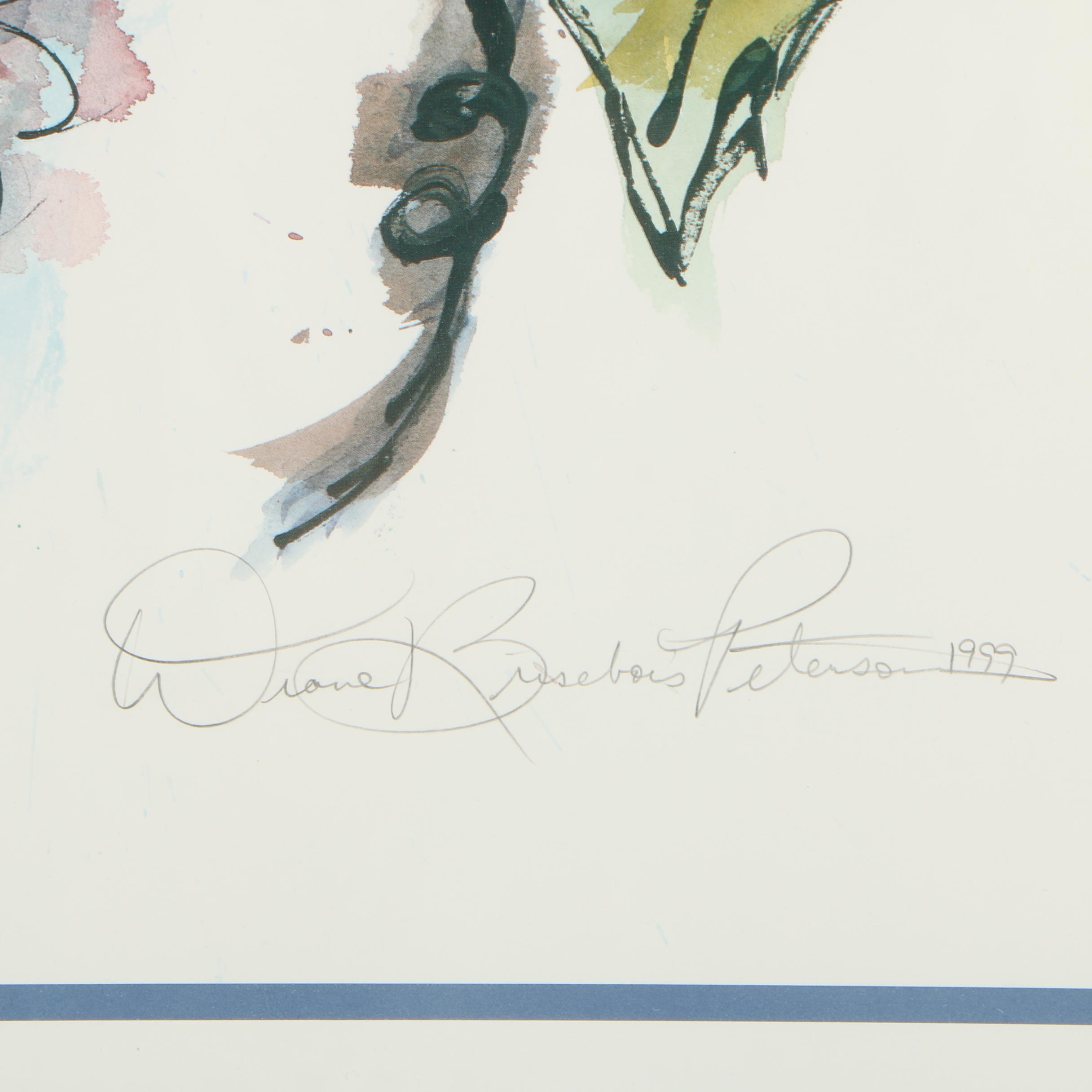 Lithograph After David Lance Goines and Diane B. Peterson Offset Lithograph