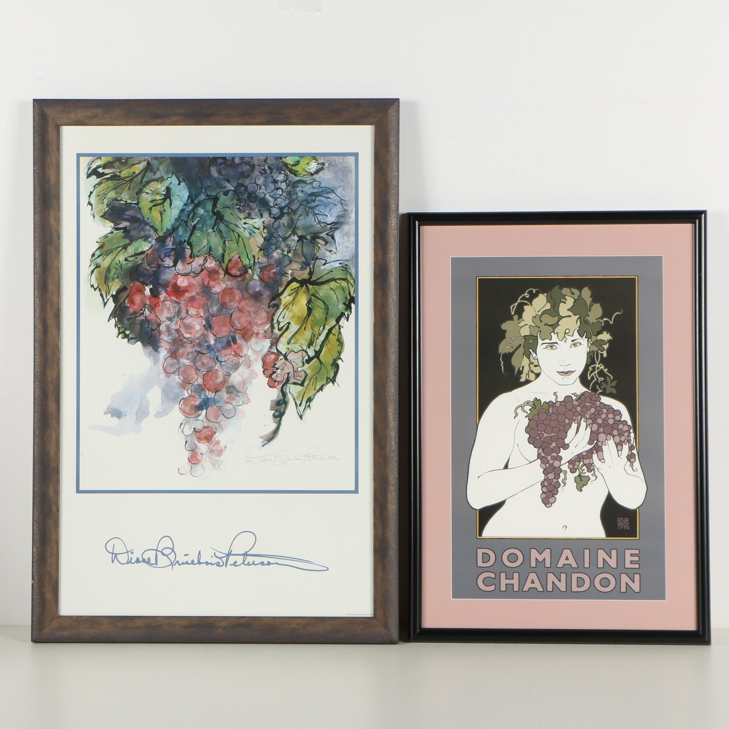 Lithograph After David Lance Goines and Diane B. Peterson Offset Lithograph