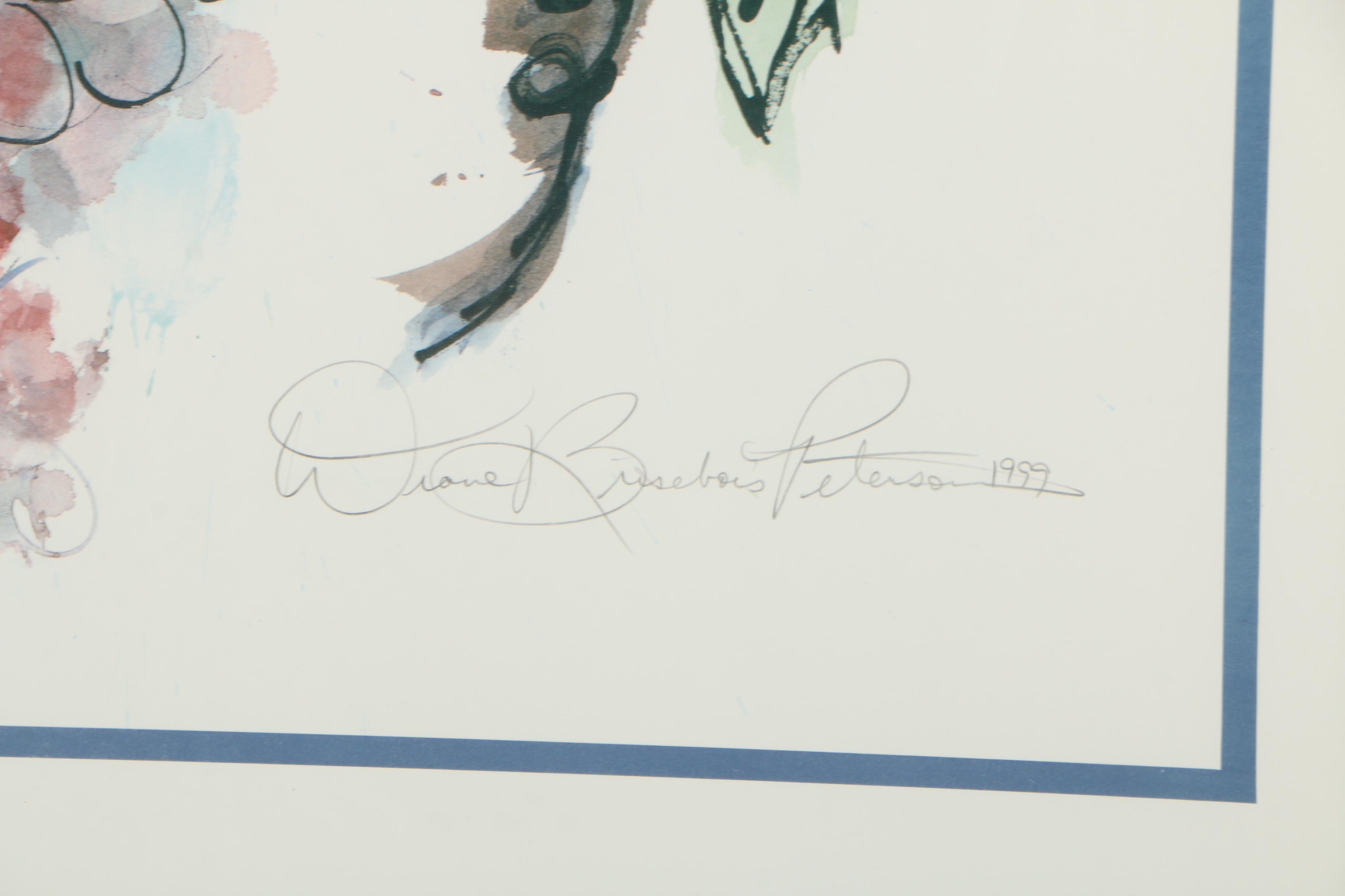 Lithograph After David Lance Goines and Diane B. Peterson Offset Lithograph