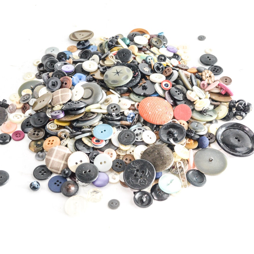 Vintage Button Assortment