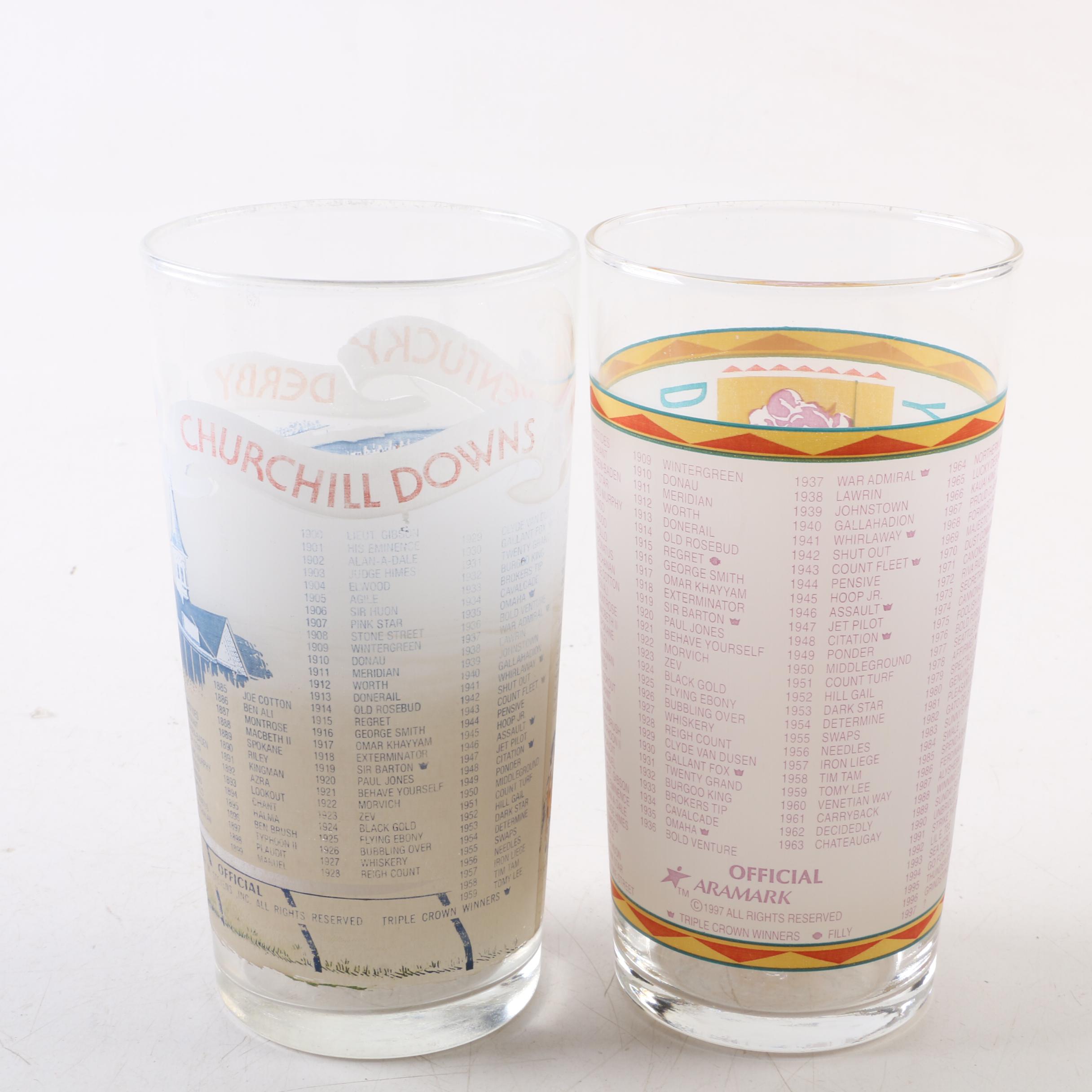 Kentucky Derby Mint Julep Glasses