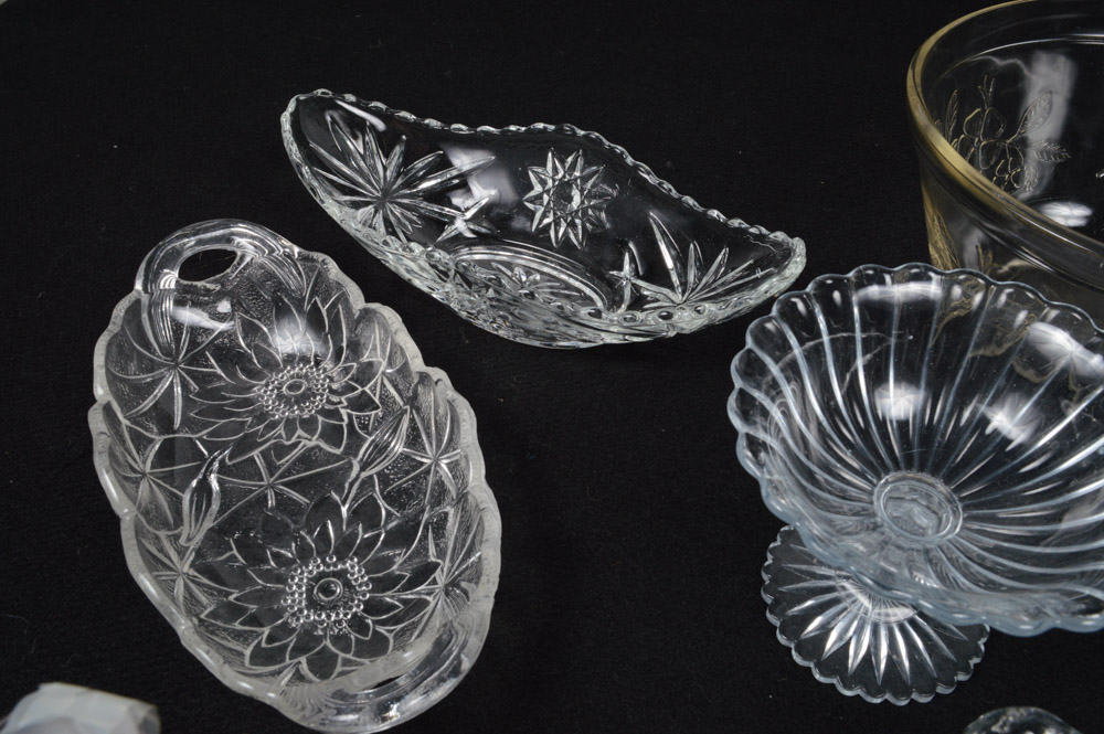 Eclectic Glassware Assortment