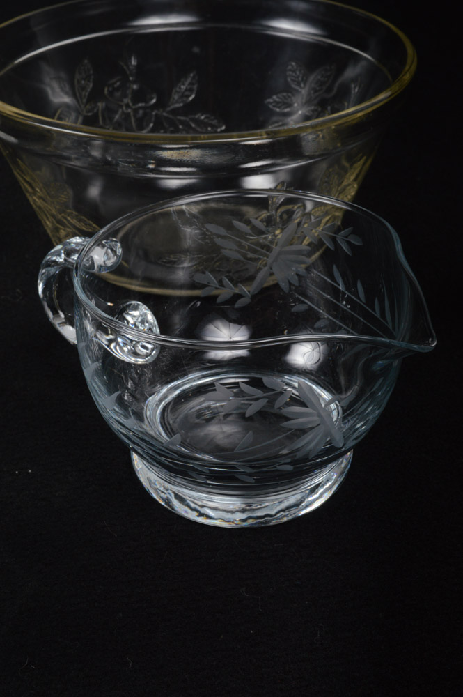 Eclectic Glassware Assortment