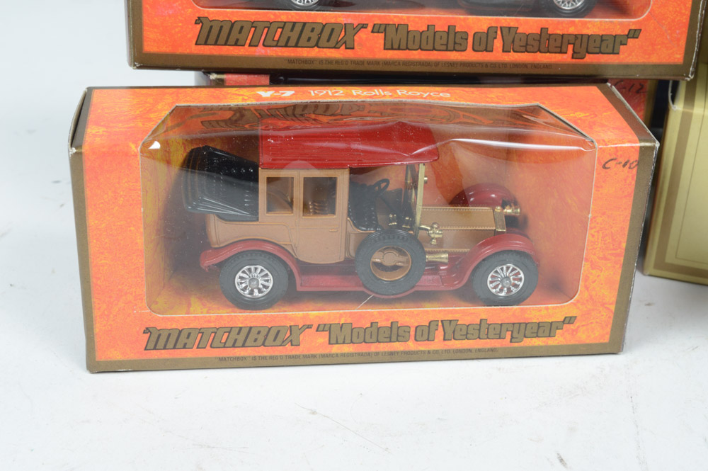 Vintage Matchbox "Models of Yesteryear" Diecast Cars