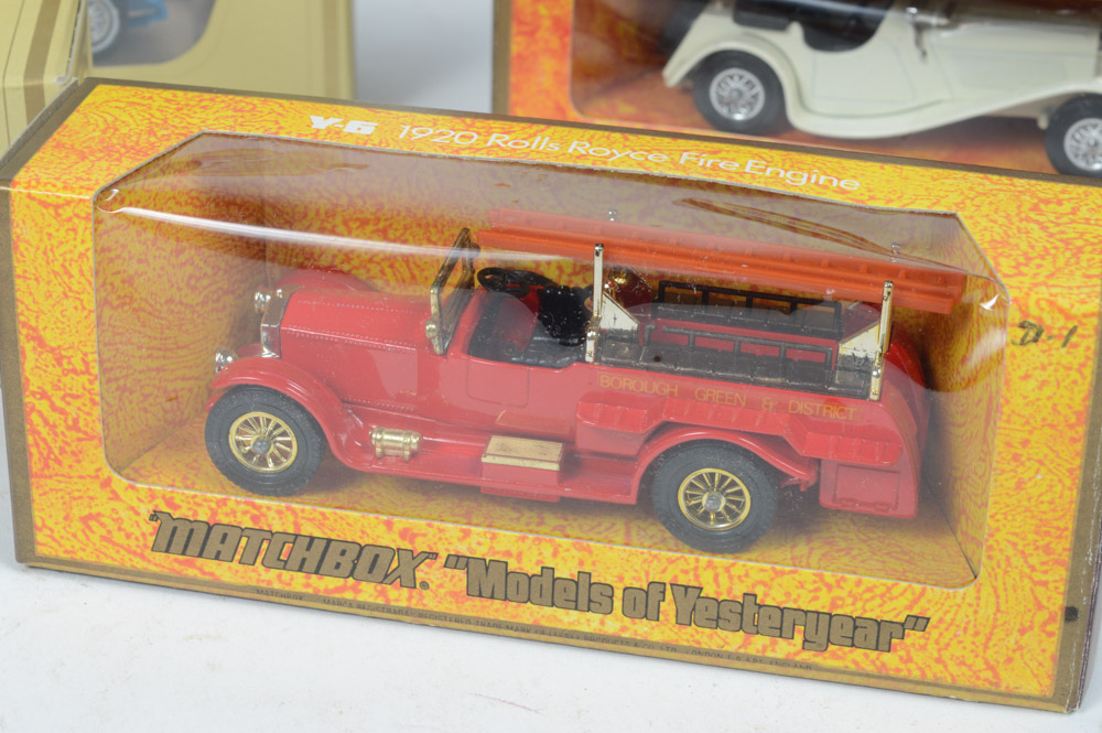 Vintage Matchbox "Models of Yesteryear" Diecast Cars
