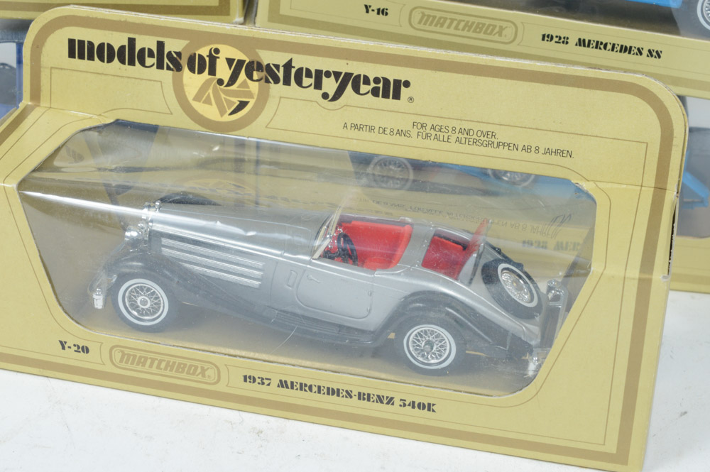 Vintage Matchbox "Models of Yesteryear" Diecast Cars
