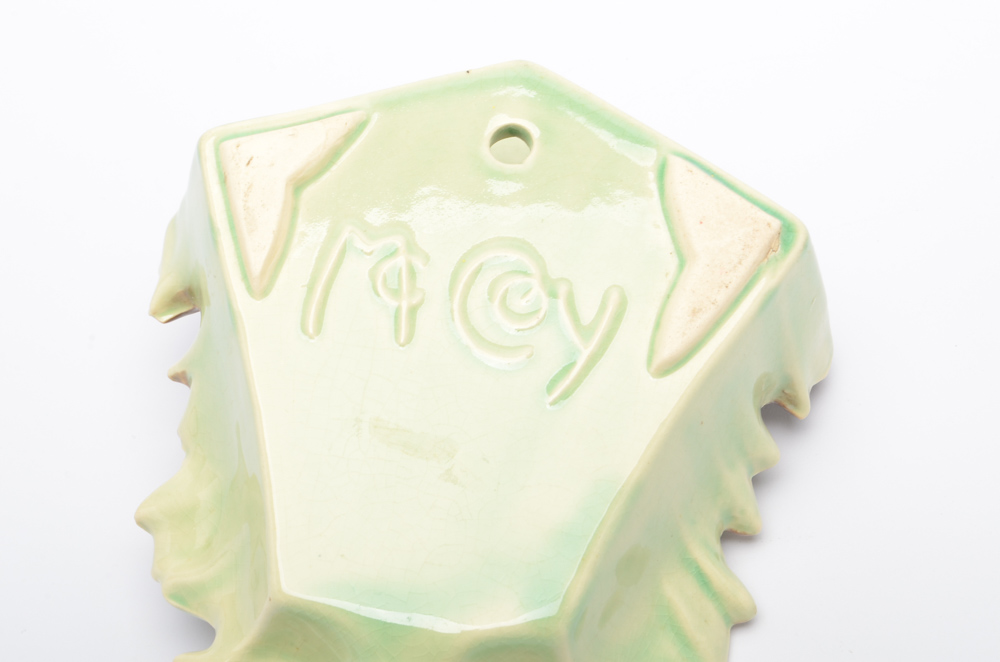 Vintage Ceramic Wall Pockets including McCoy and Hull