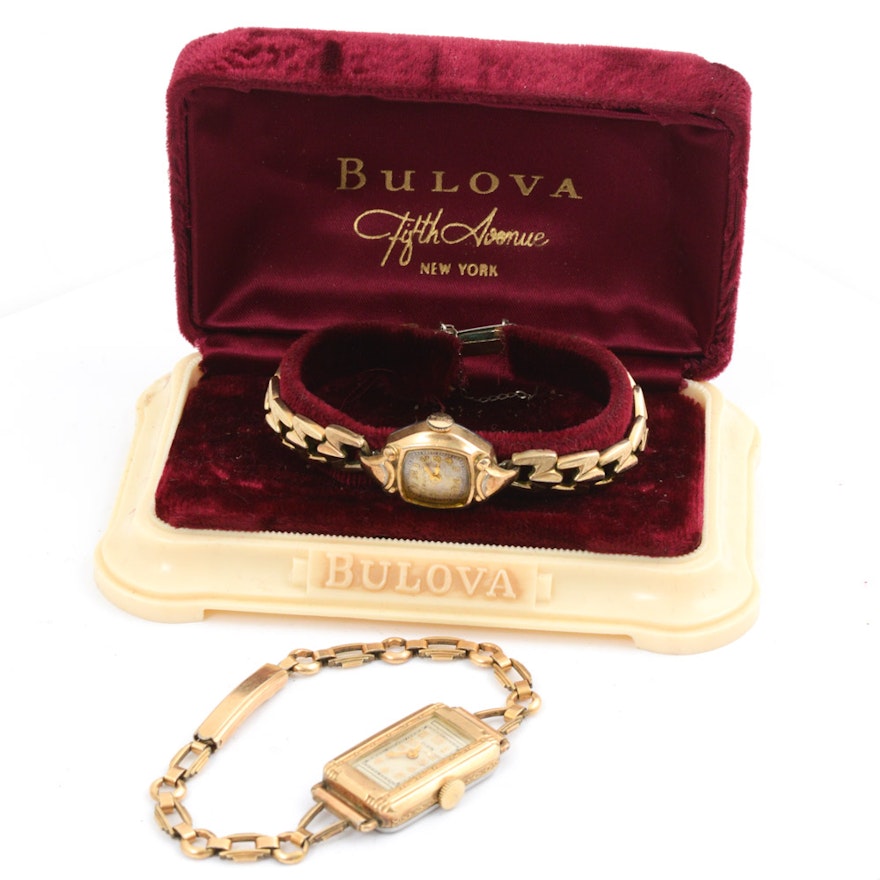 Vintage Bulova and Elgin Wristwatches