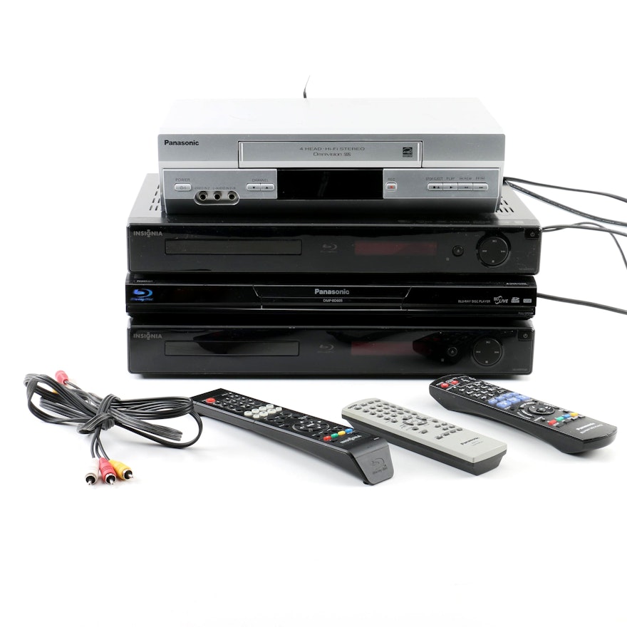 Blu-Ray Players and VCR