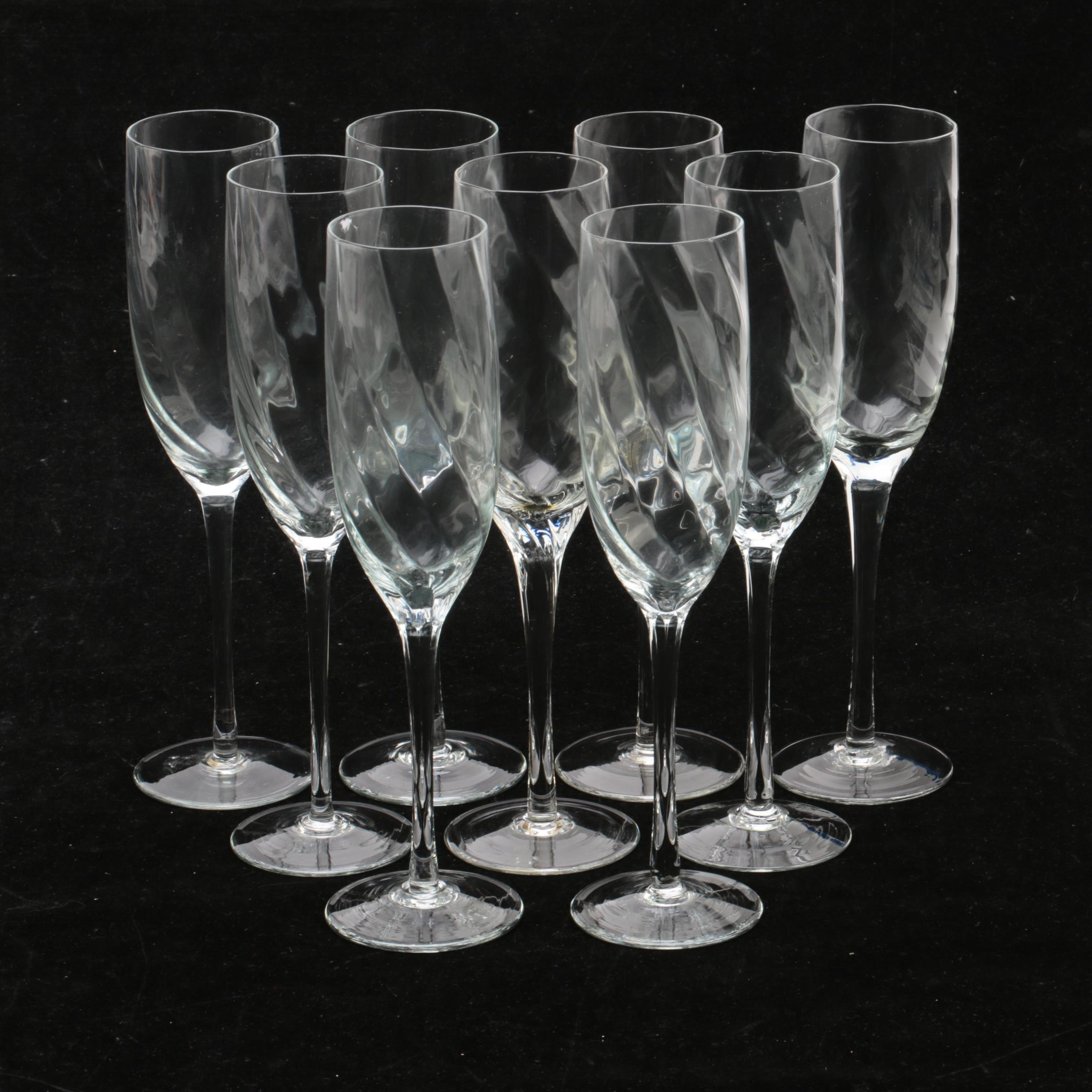 Optic Crystal Flutes