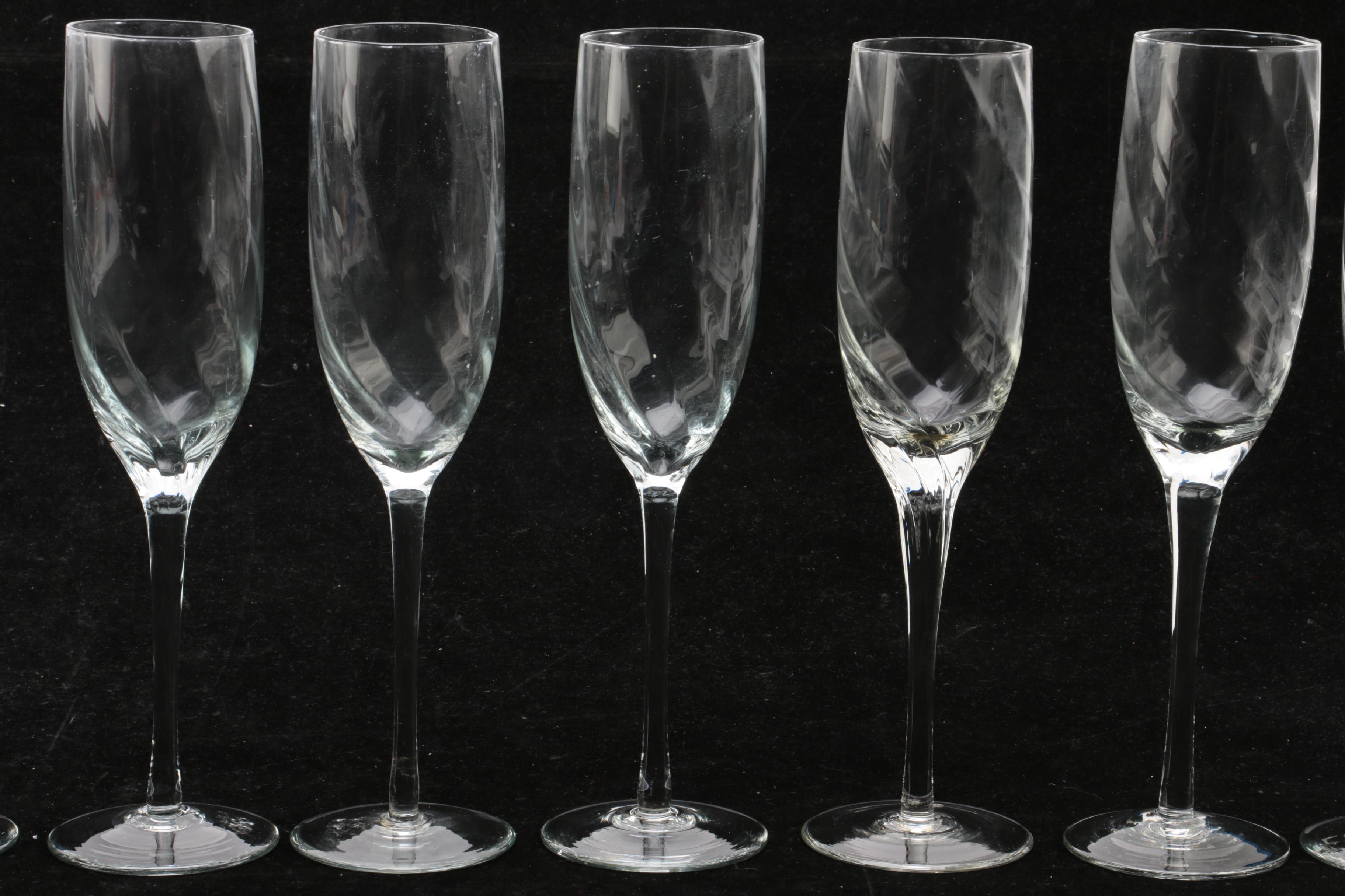 Optic Crystal Flutes