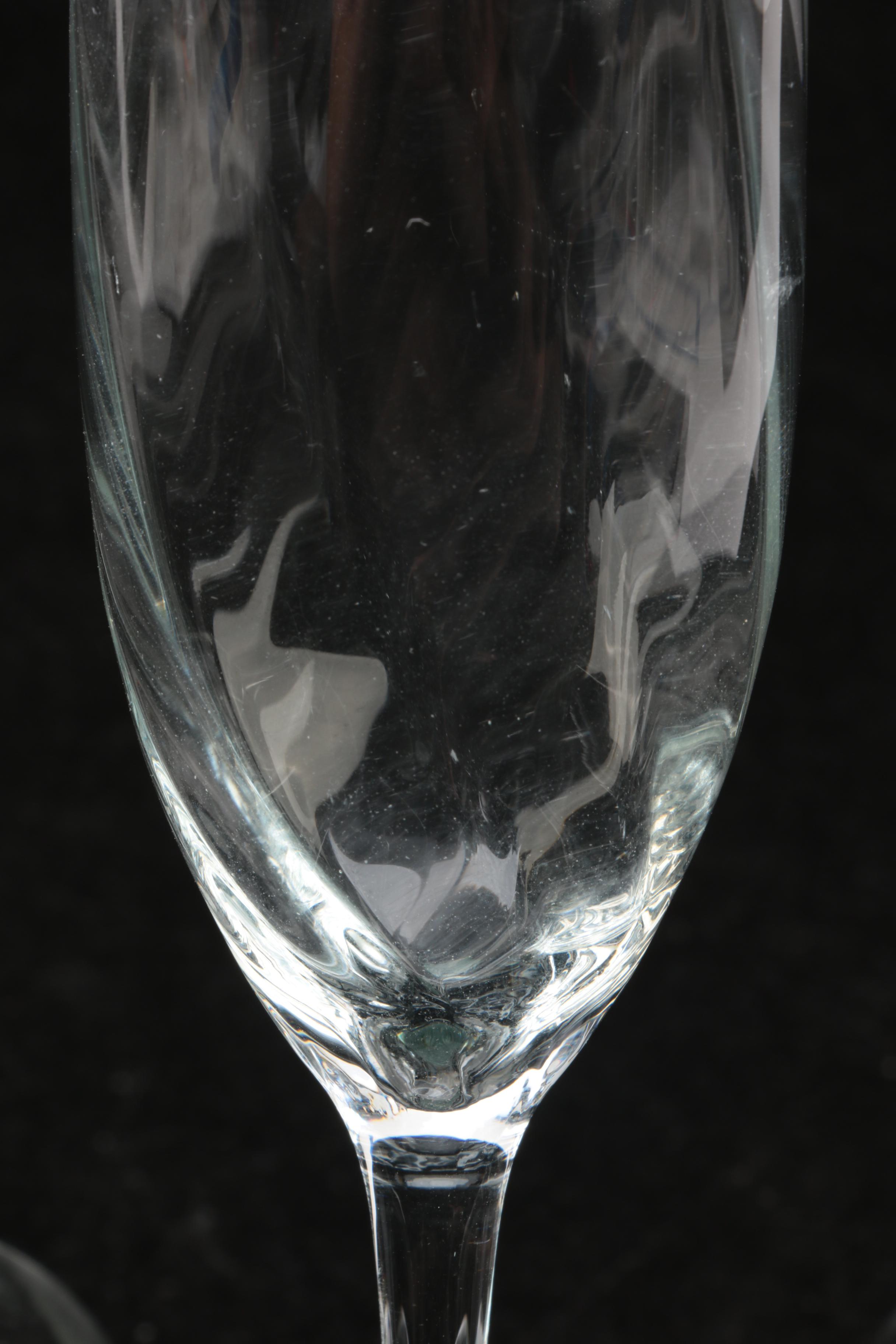 Optic Crystal Flutes