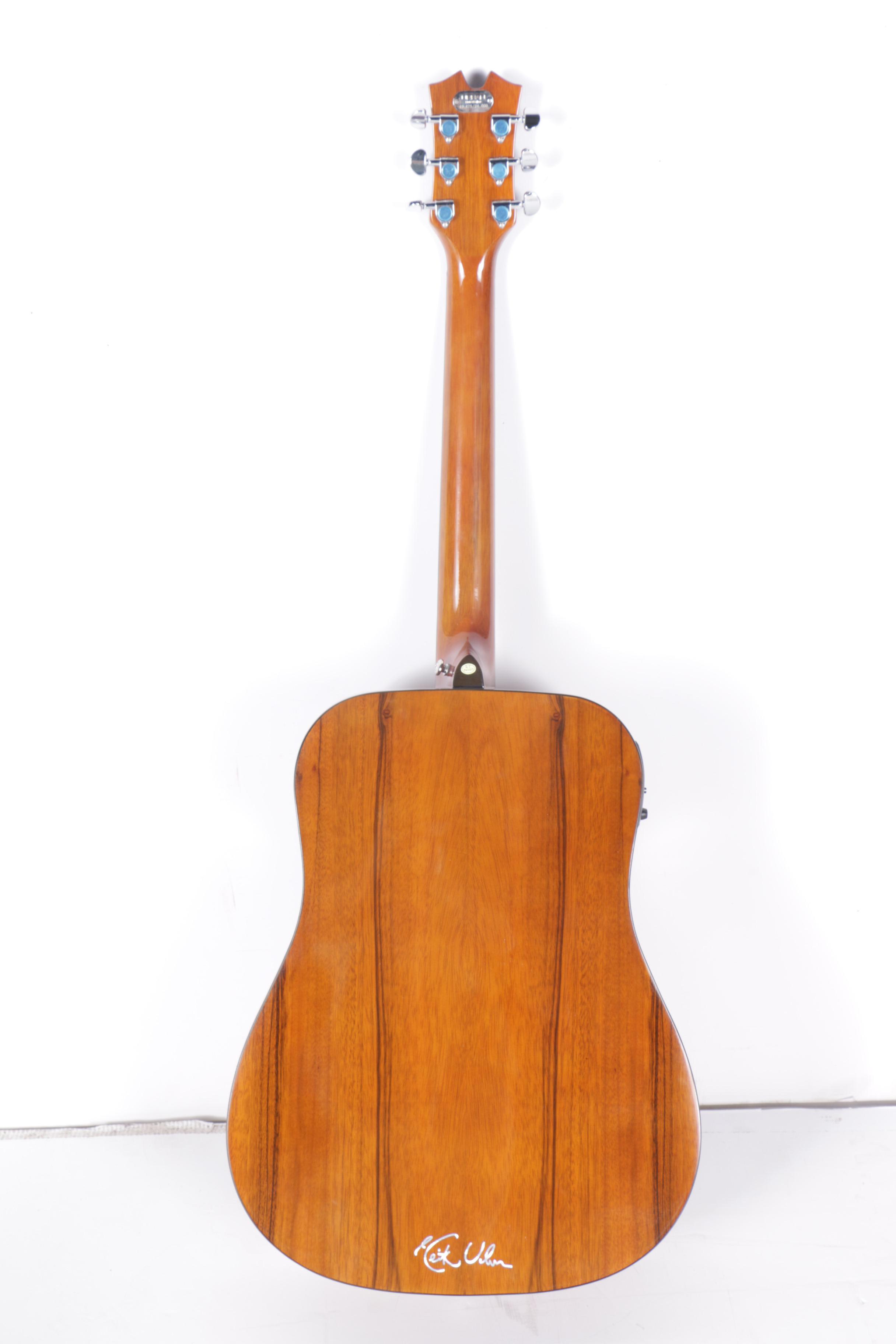 Keith Urban "Black Label Platinum" Acoustic-Electric Guitar with Accessories