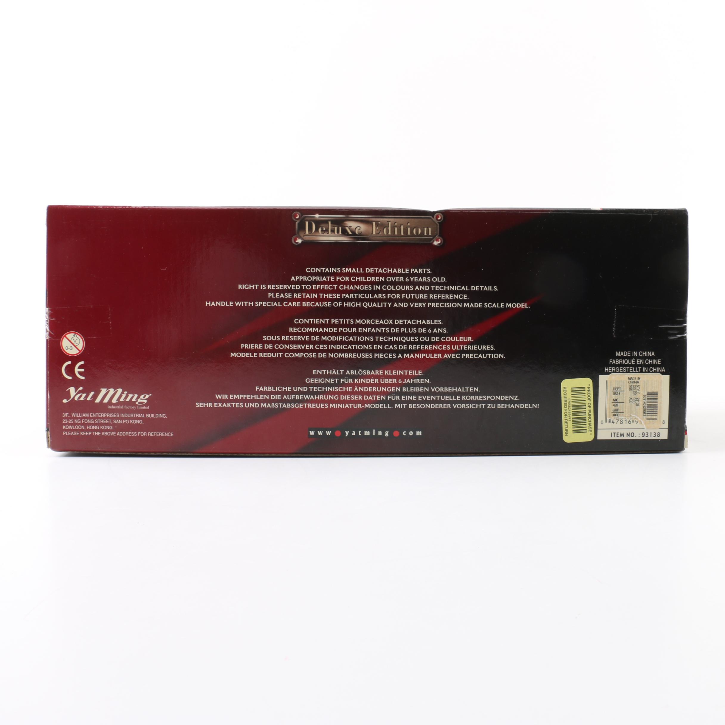 Die-Cast Cars Including Maisto 1:18 Mercedes-Benz S-Class