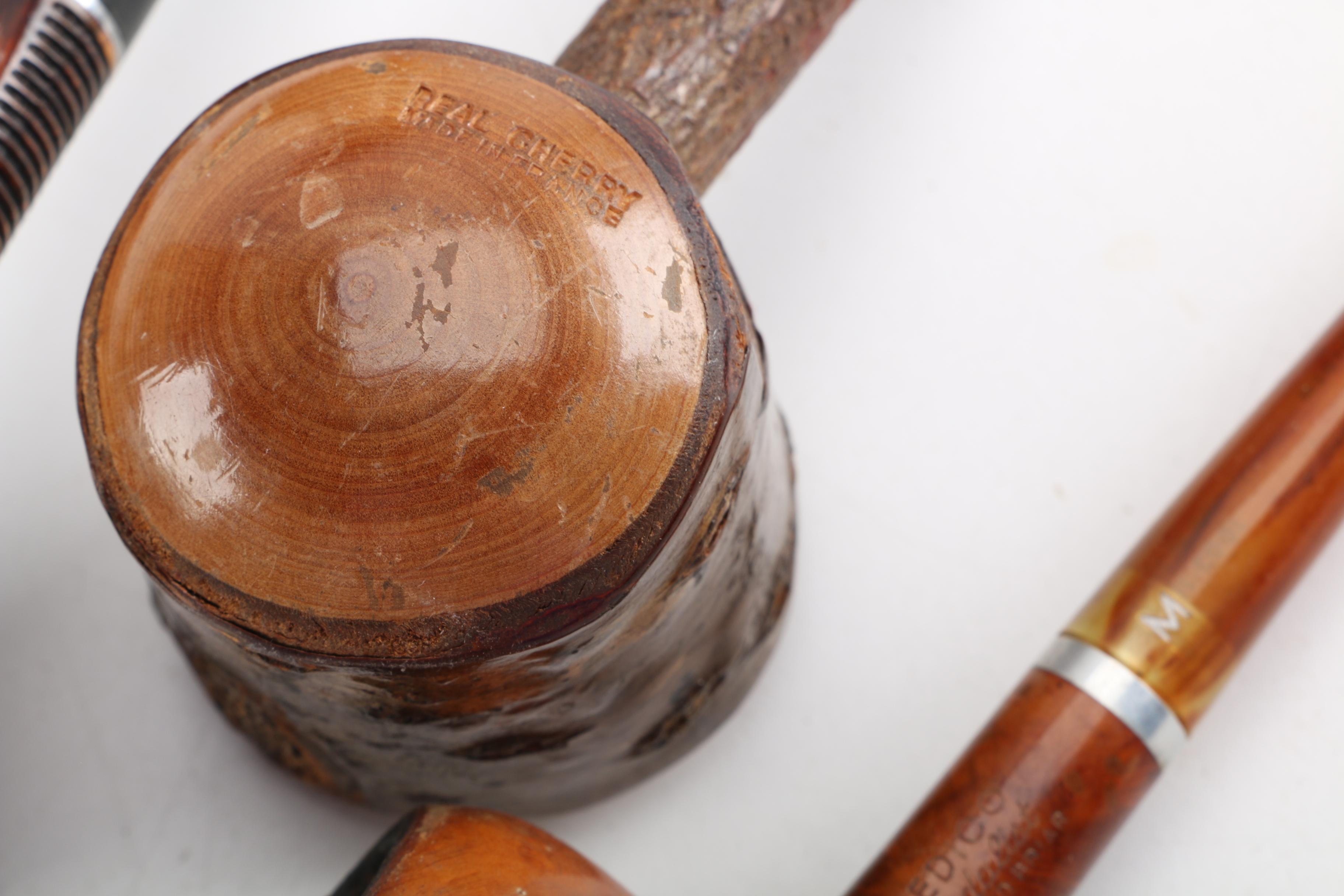 Tobacco Pipes with Pipe Rack