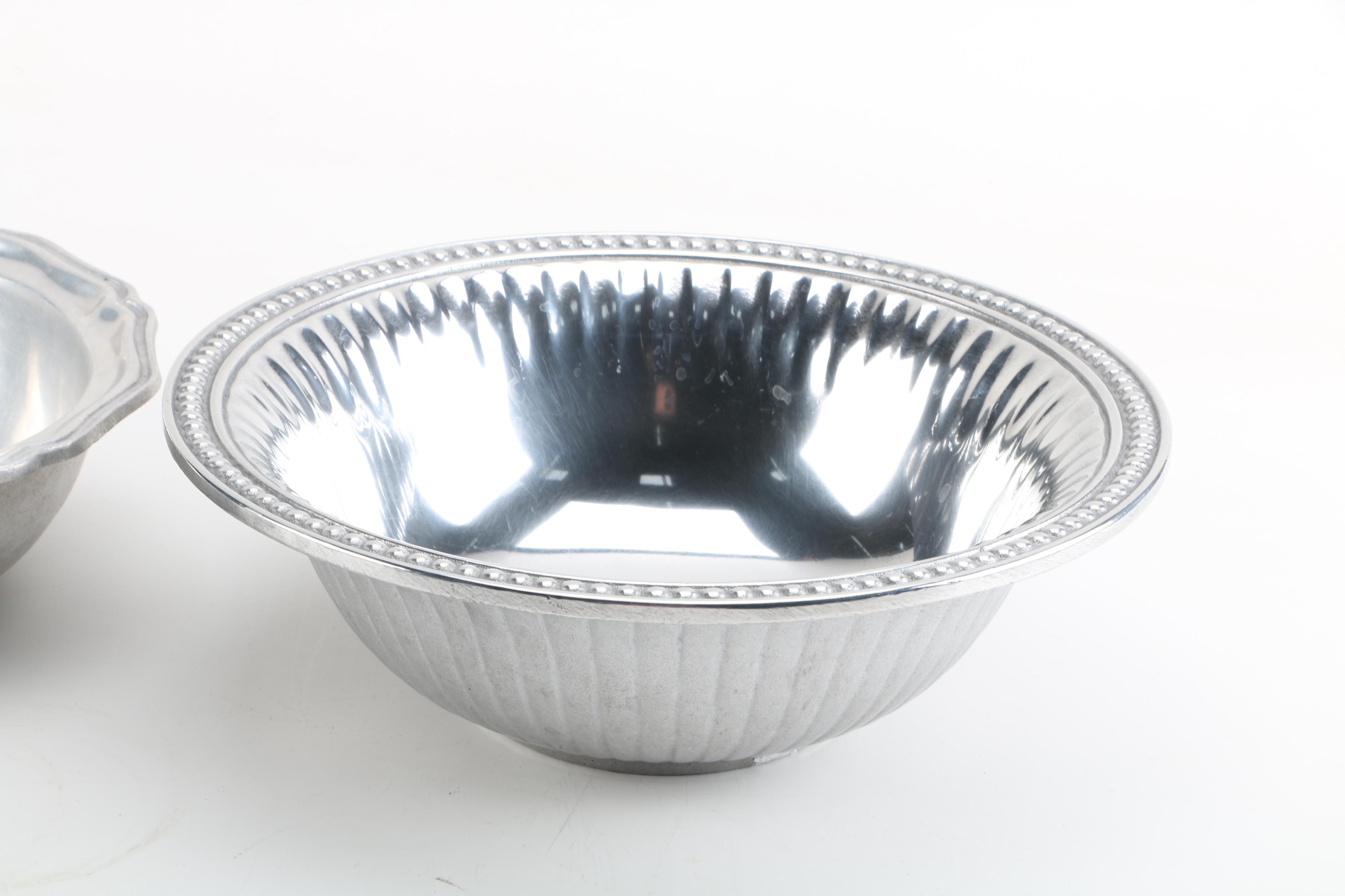 Pewter Serving Ware including Wilton Armetale