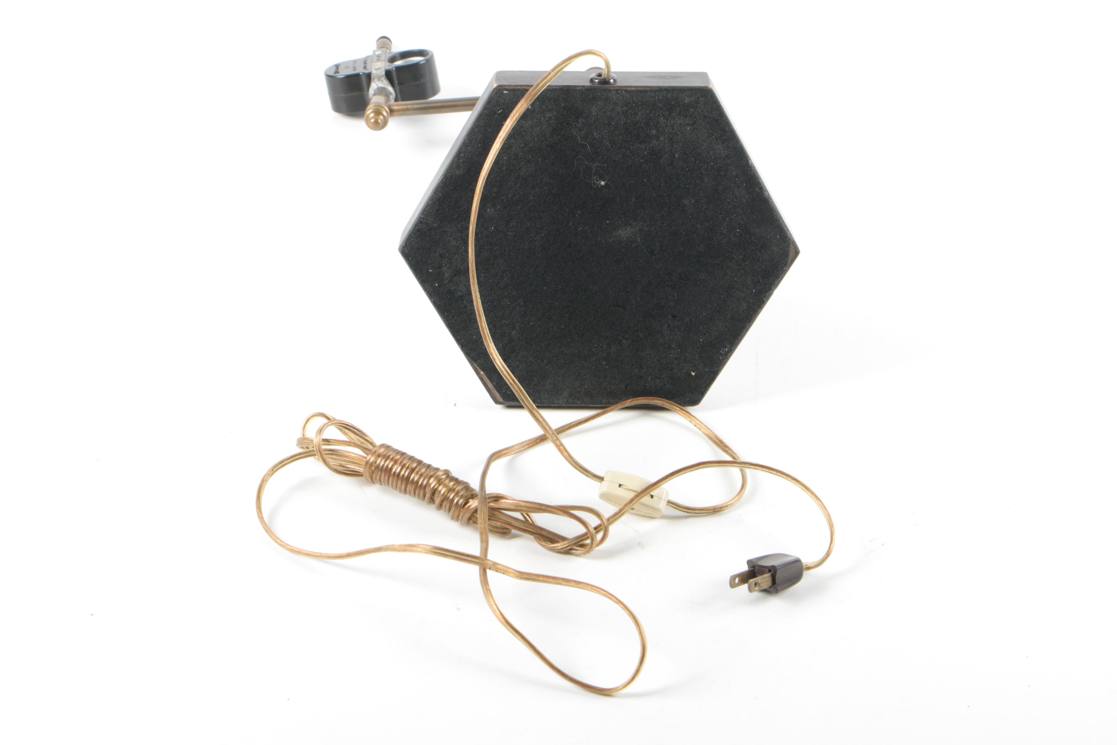 Metal Swivel Decks Lamp