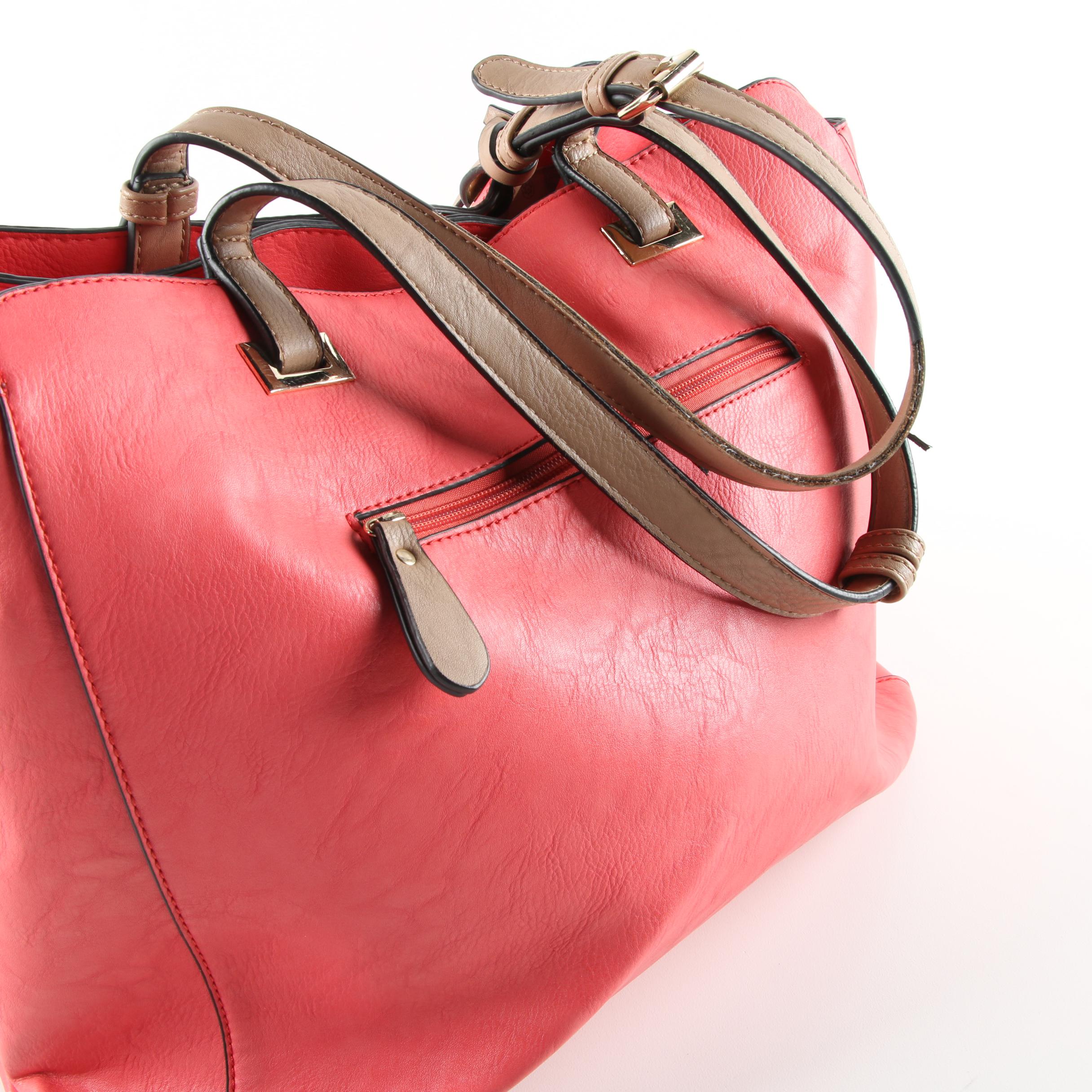 Three Handbags Including Brighton