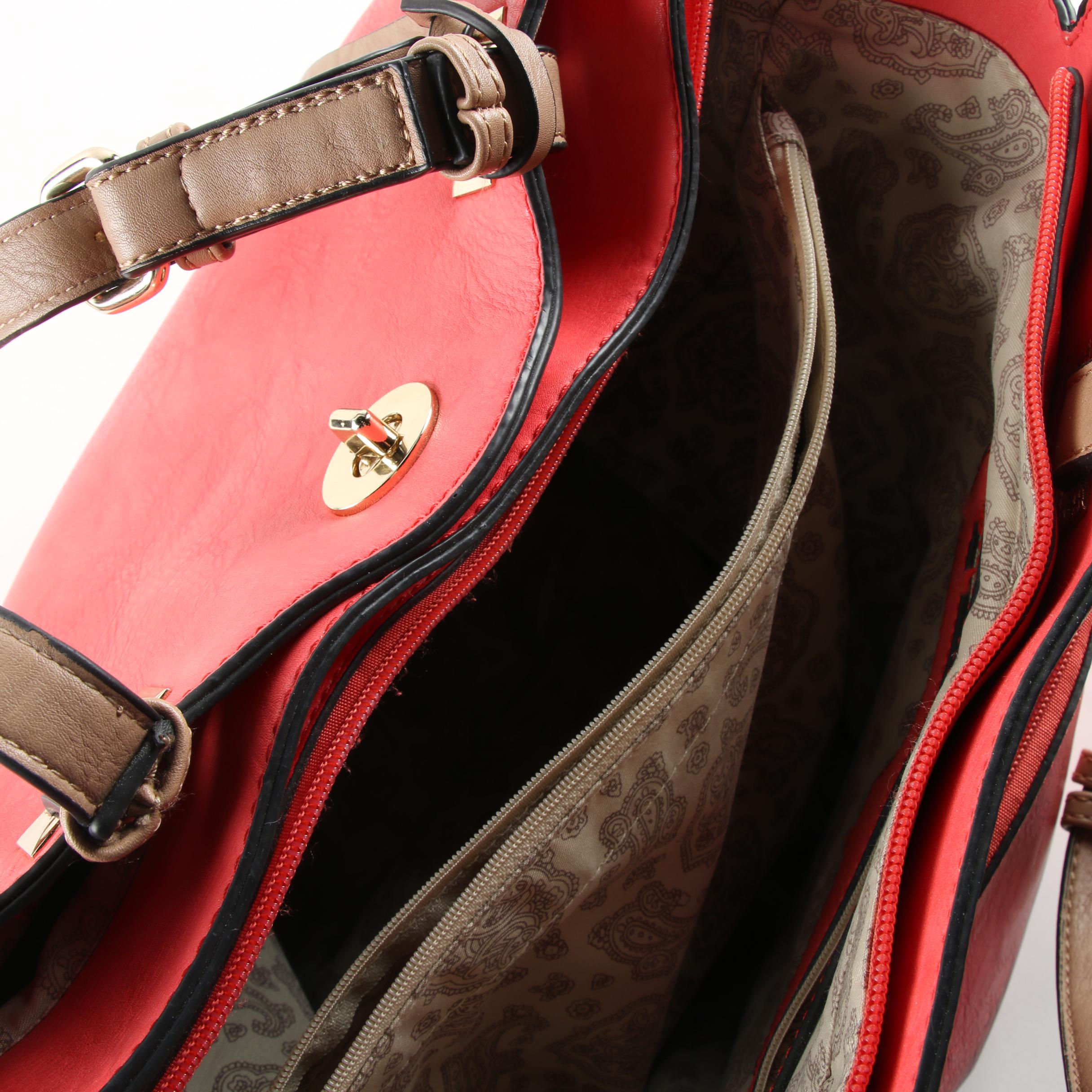 Three Handbags Including Brighton