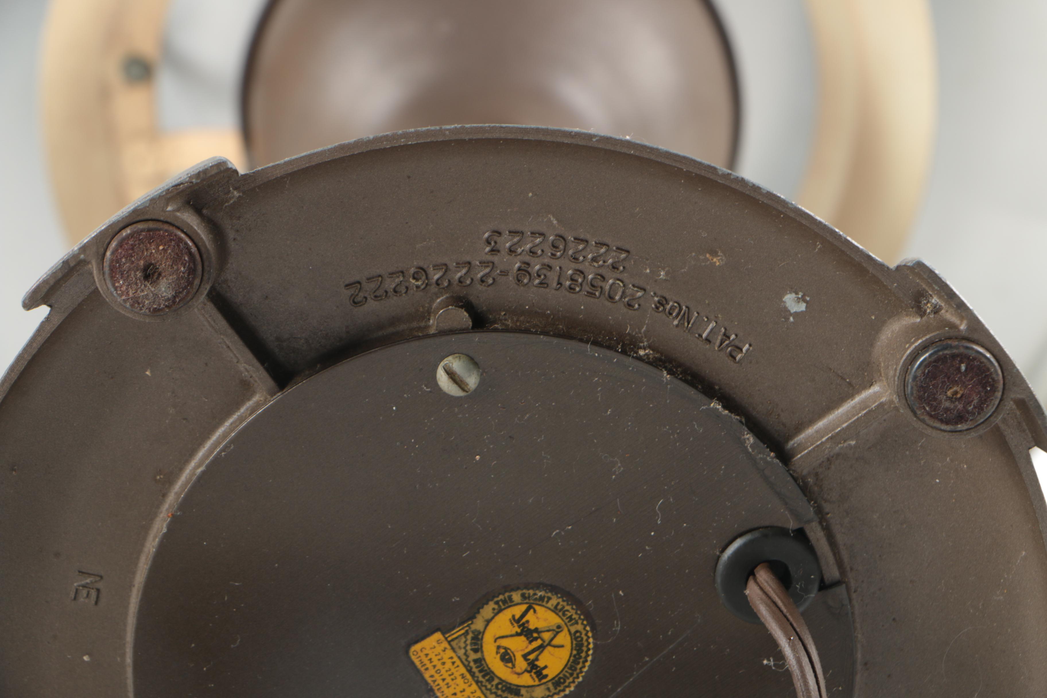 Mid-Century Sight Light Corporation Lamp