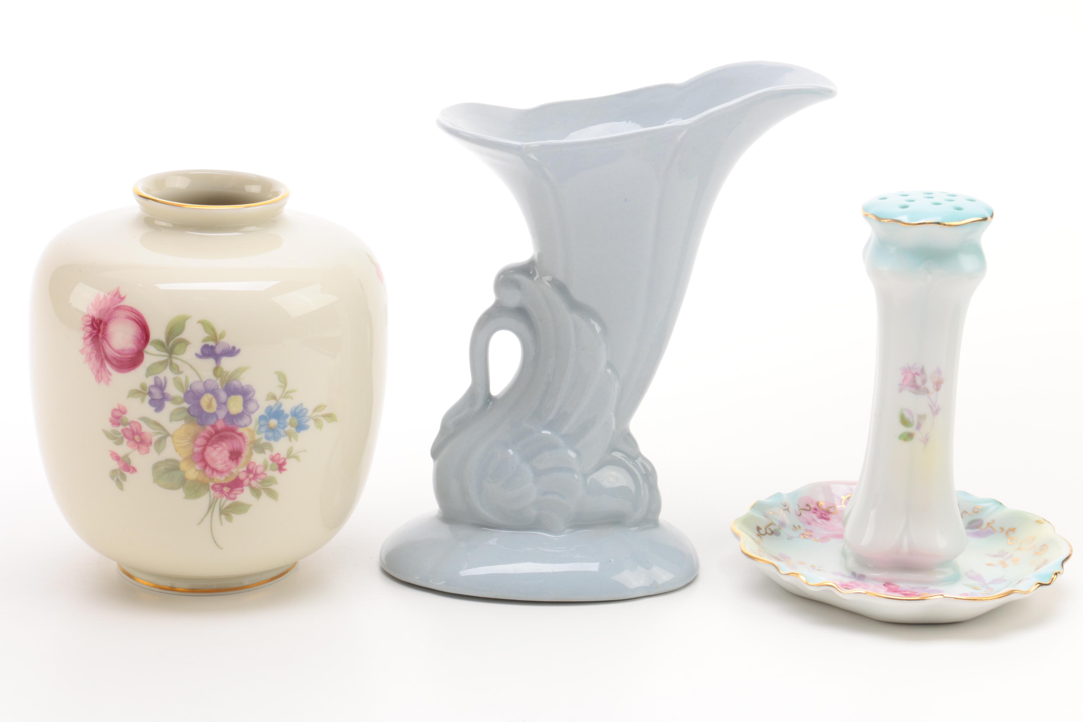 Rosenthal "Künstlertasse Nr. 3" Cup and Saucer and Other Vintage Ceramic Decor