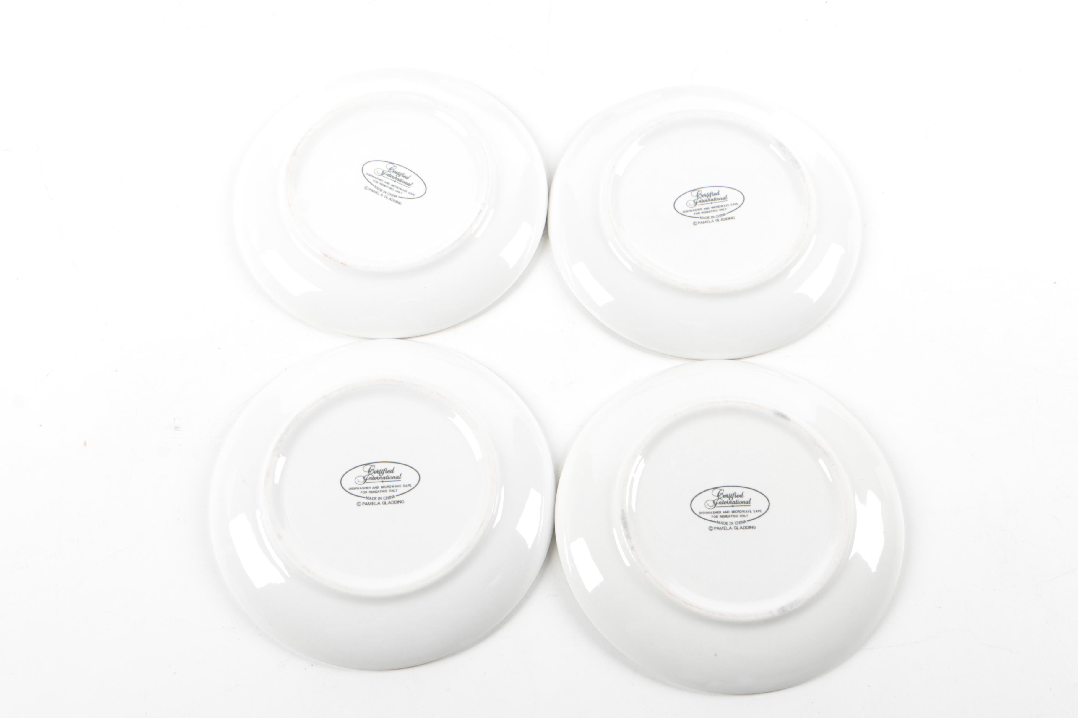 Certified International Canape Plate Set