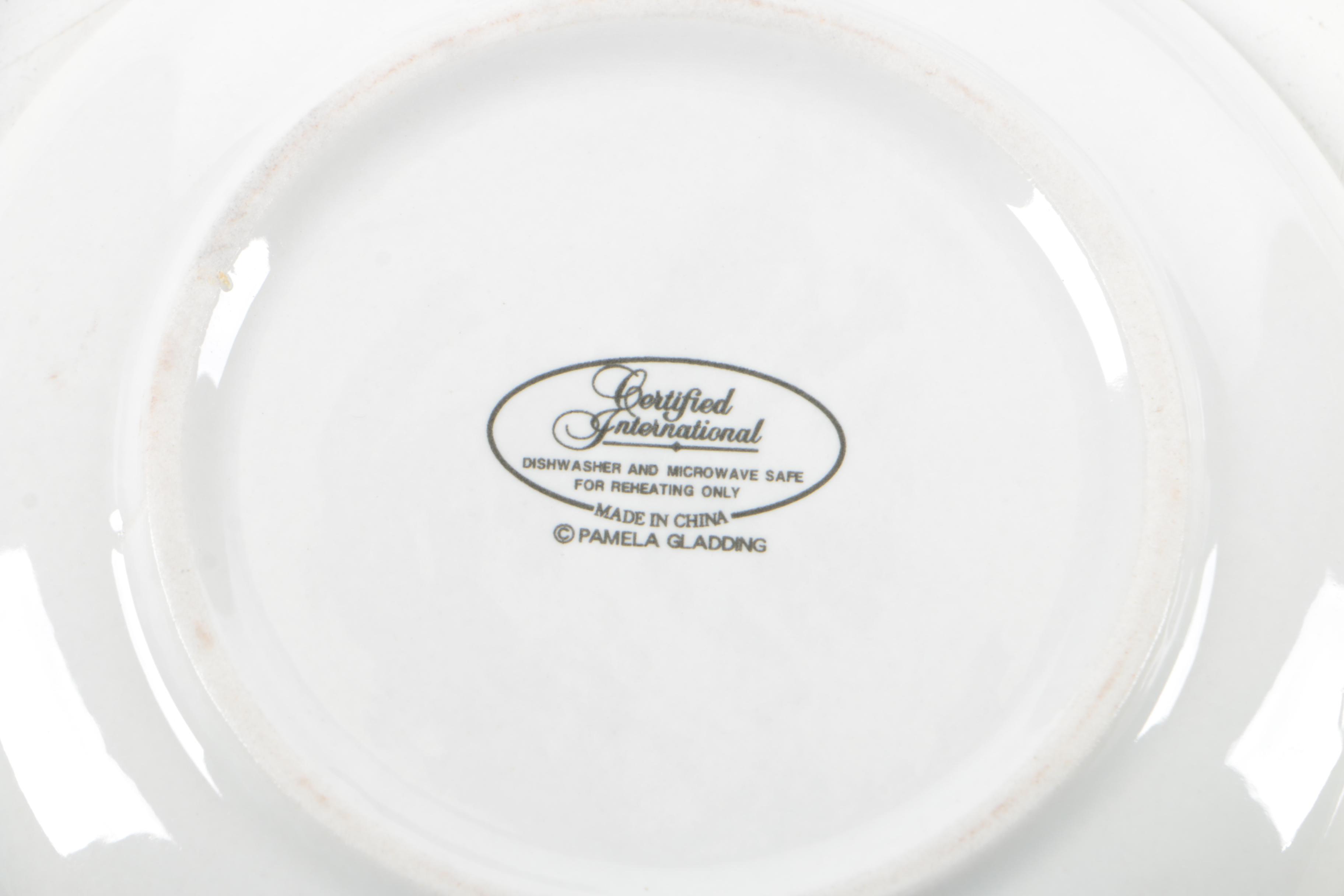 Certified International Canape Plate Set