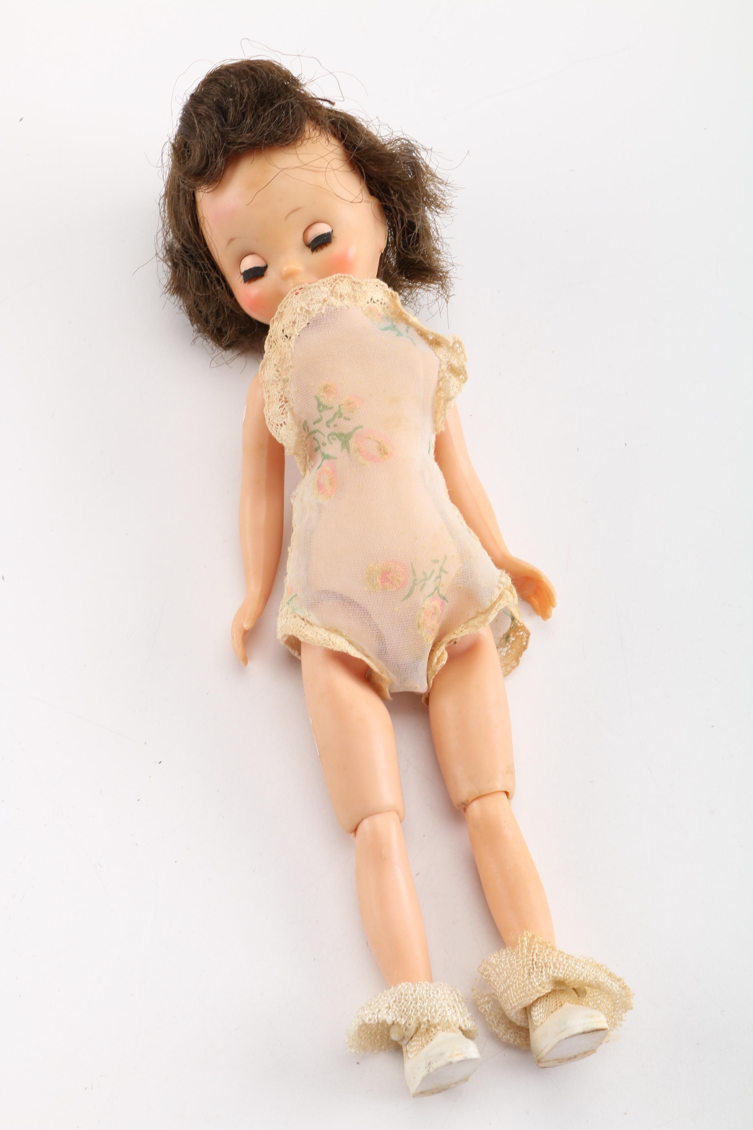 Barbie and Ken Dolls with Case, Accessories, Shirley Temple & Betsy McCall Dolls