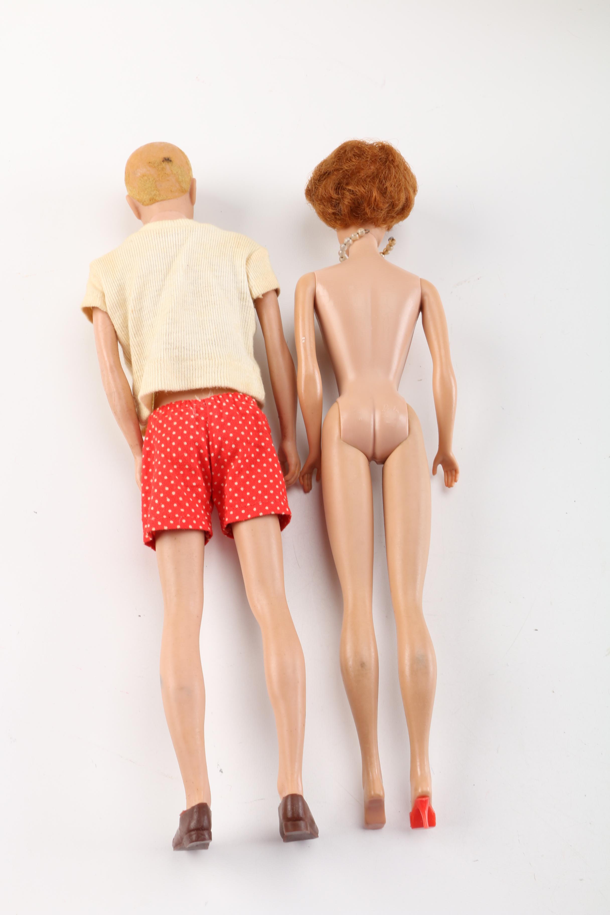 Barbie and Ken Dolls with Case, Accessories, Shirley Temple & Betsy McCall Dolls