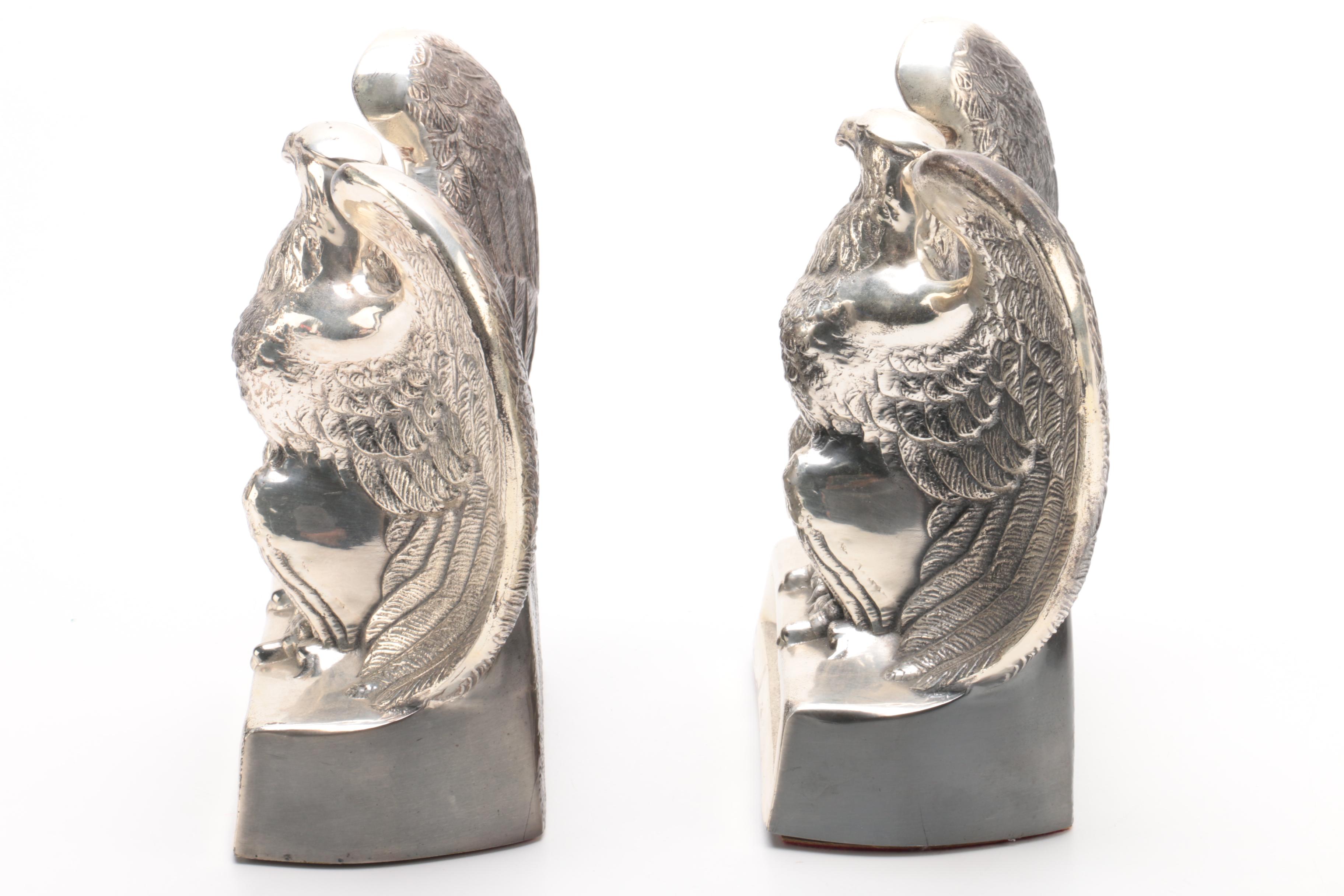 Bald Eagle Bookends by Philadelphia Manufacturing Co.