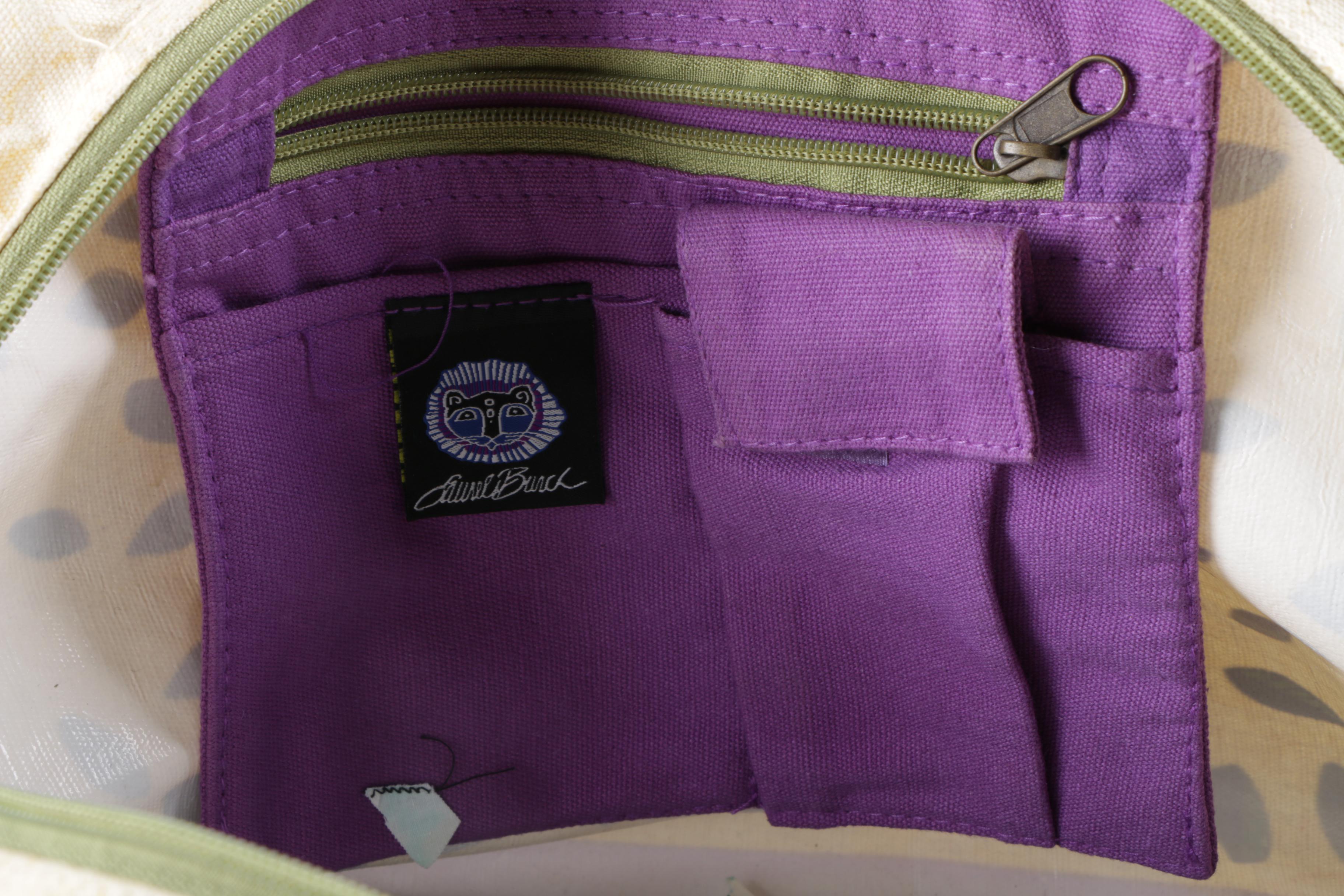 Women's Brighton and Laurel Burch Canvas Shoulder Bags