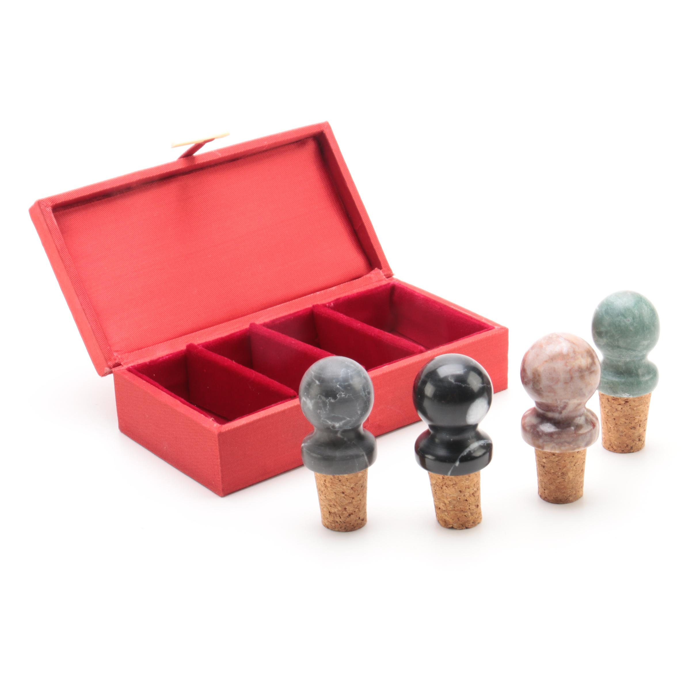 Marble Bottle Stoppers