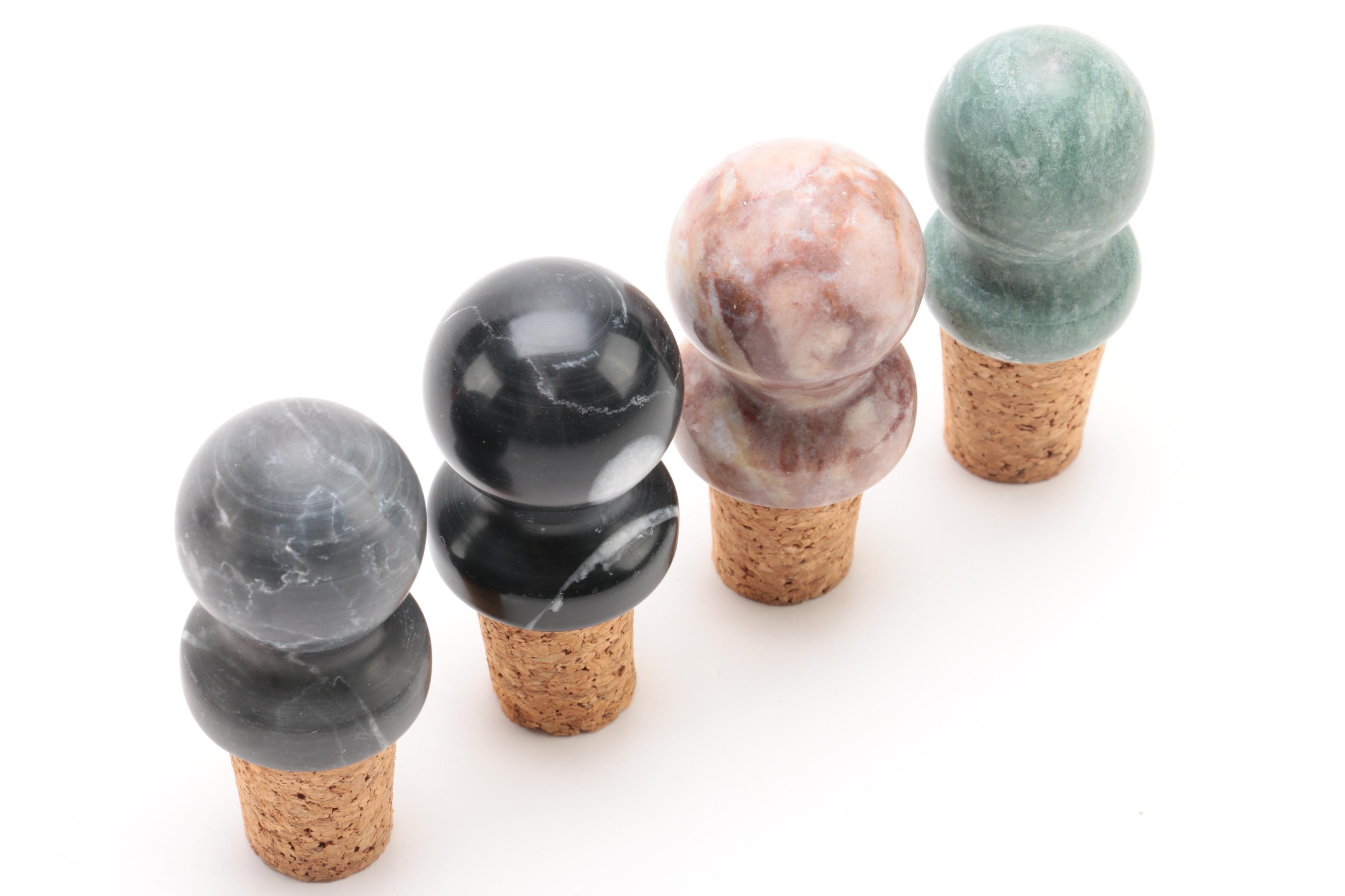 Marble Bottle Stoppers