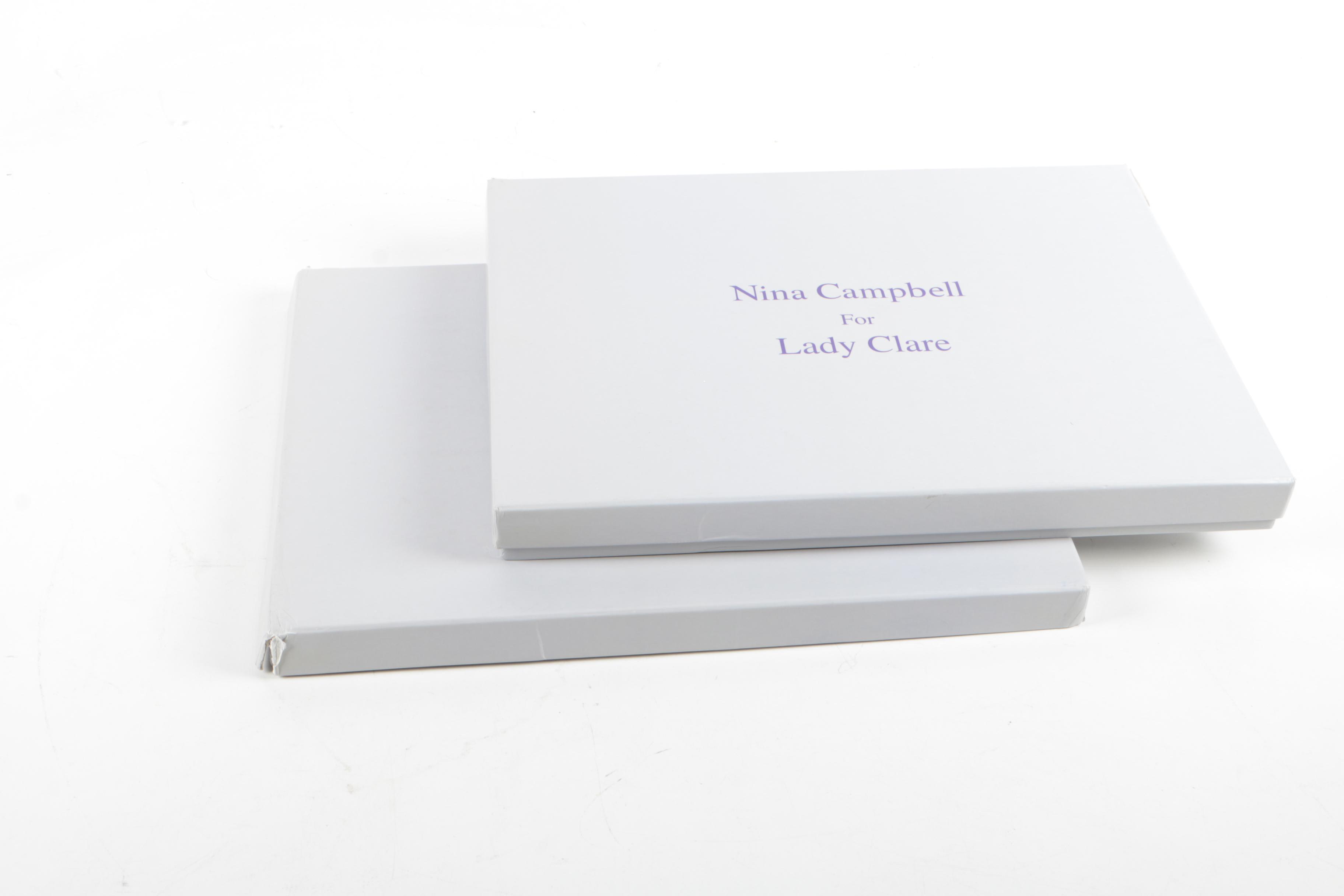 Nina Campbell and Pimpernel Placemats