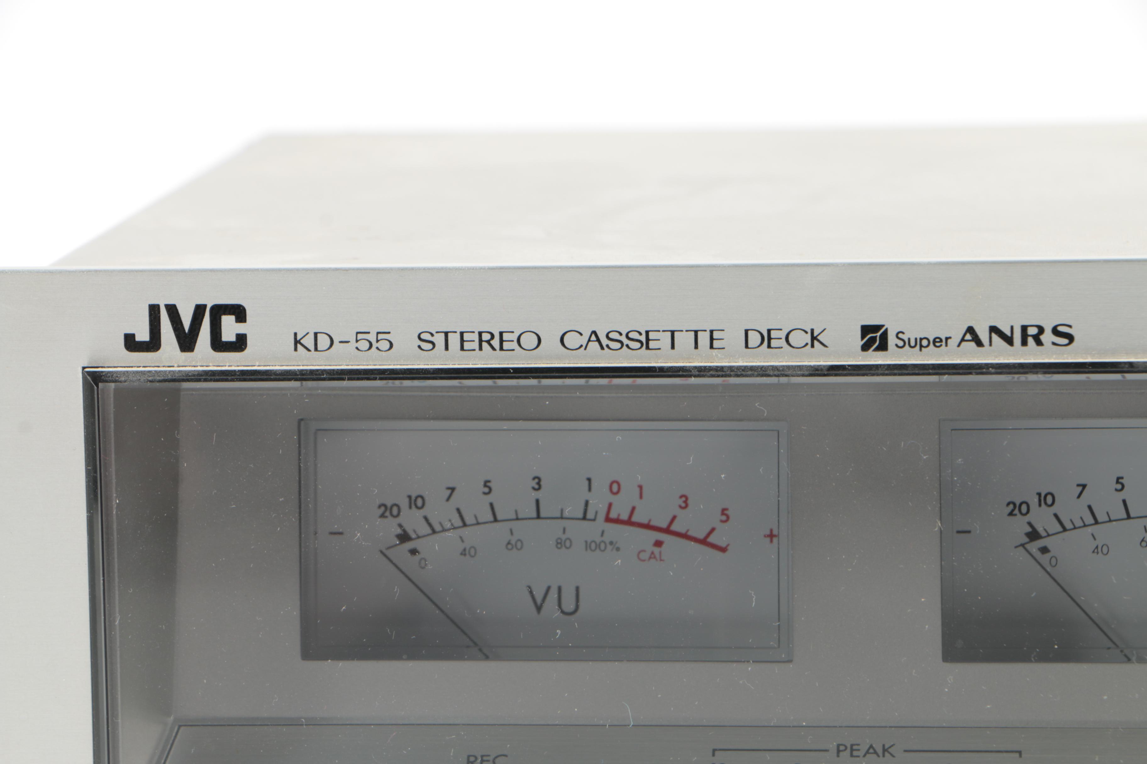 JVC KD-55 Stereo Cassette Deck