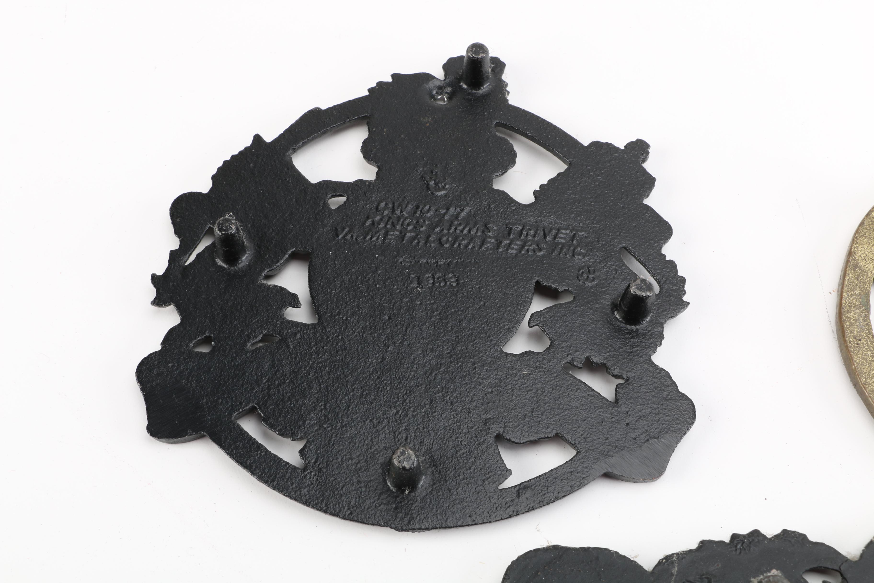 Selection of Cast Metal Trivets