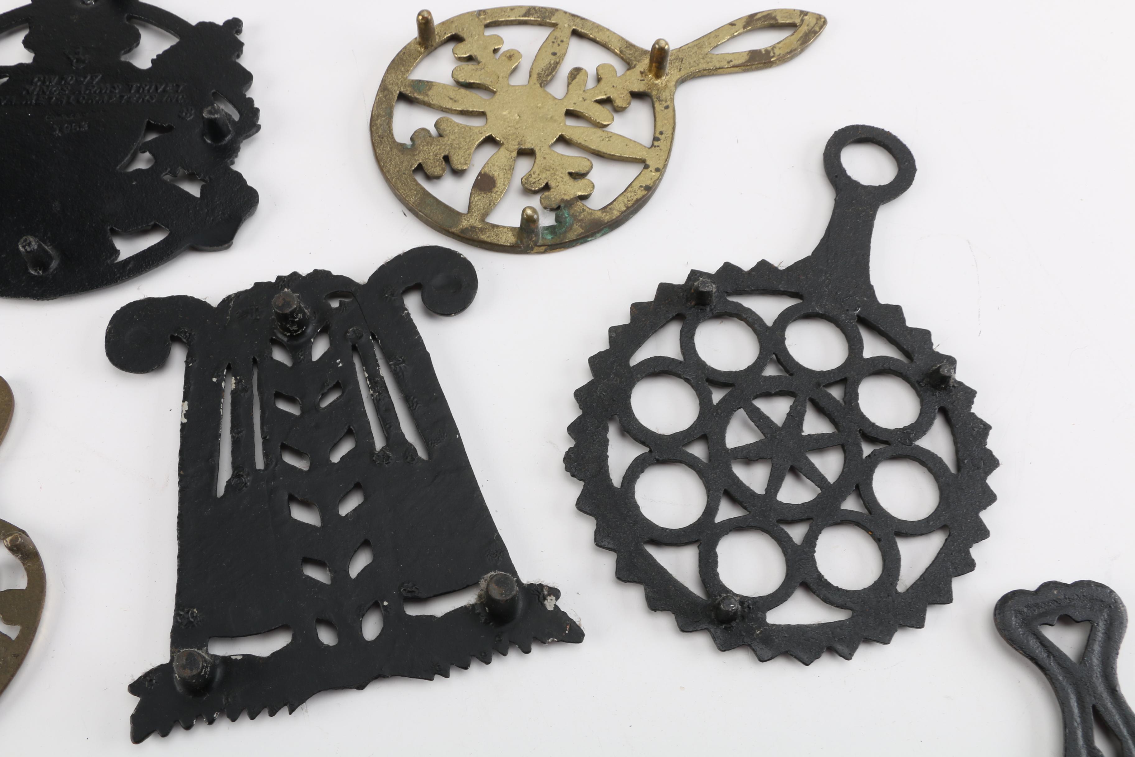 Selection of Cast Metal Trivets