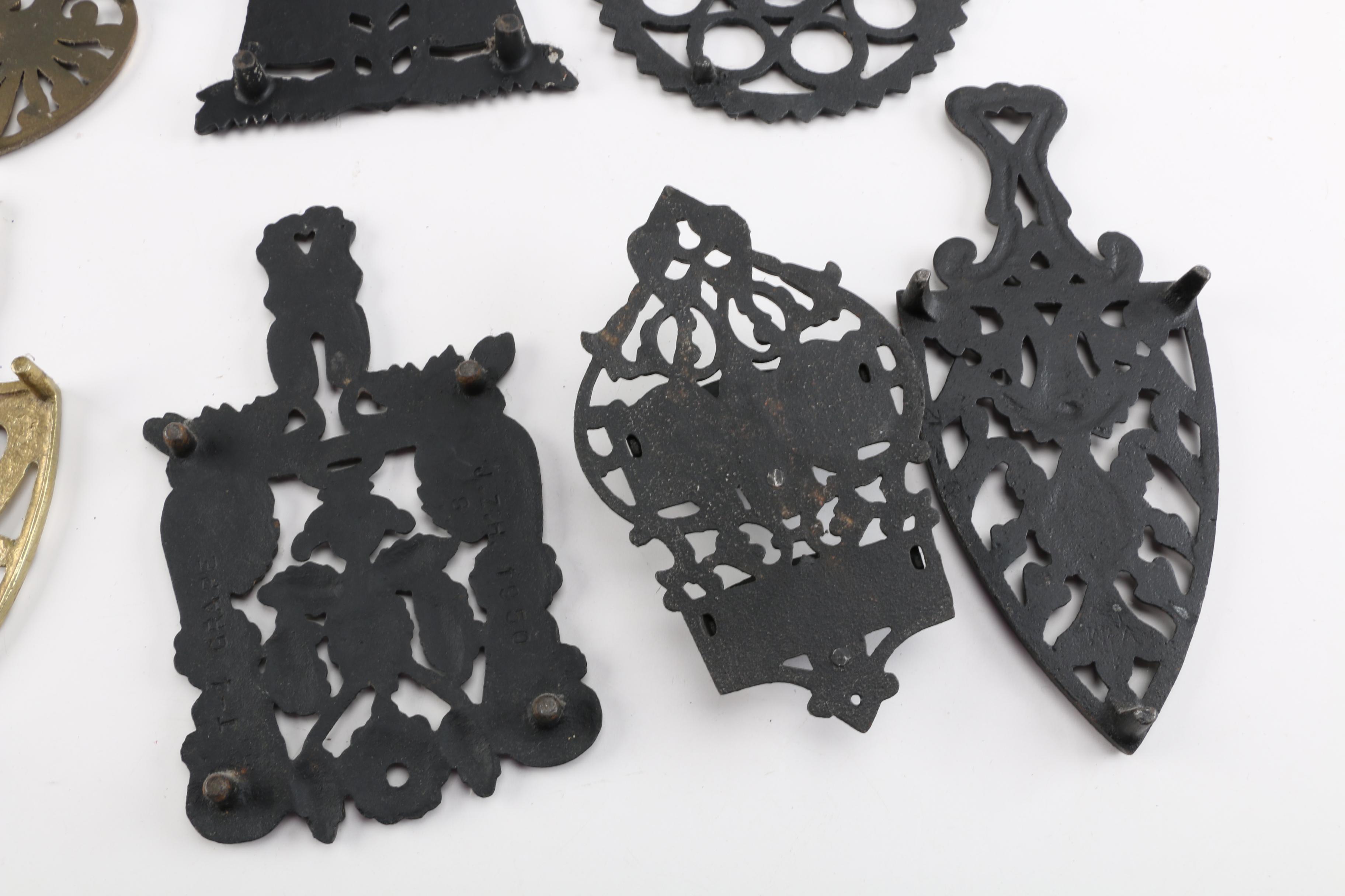 Selection of Cast Metal Trivets