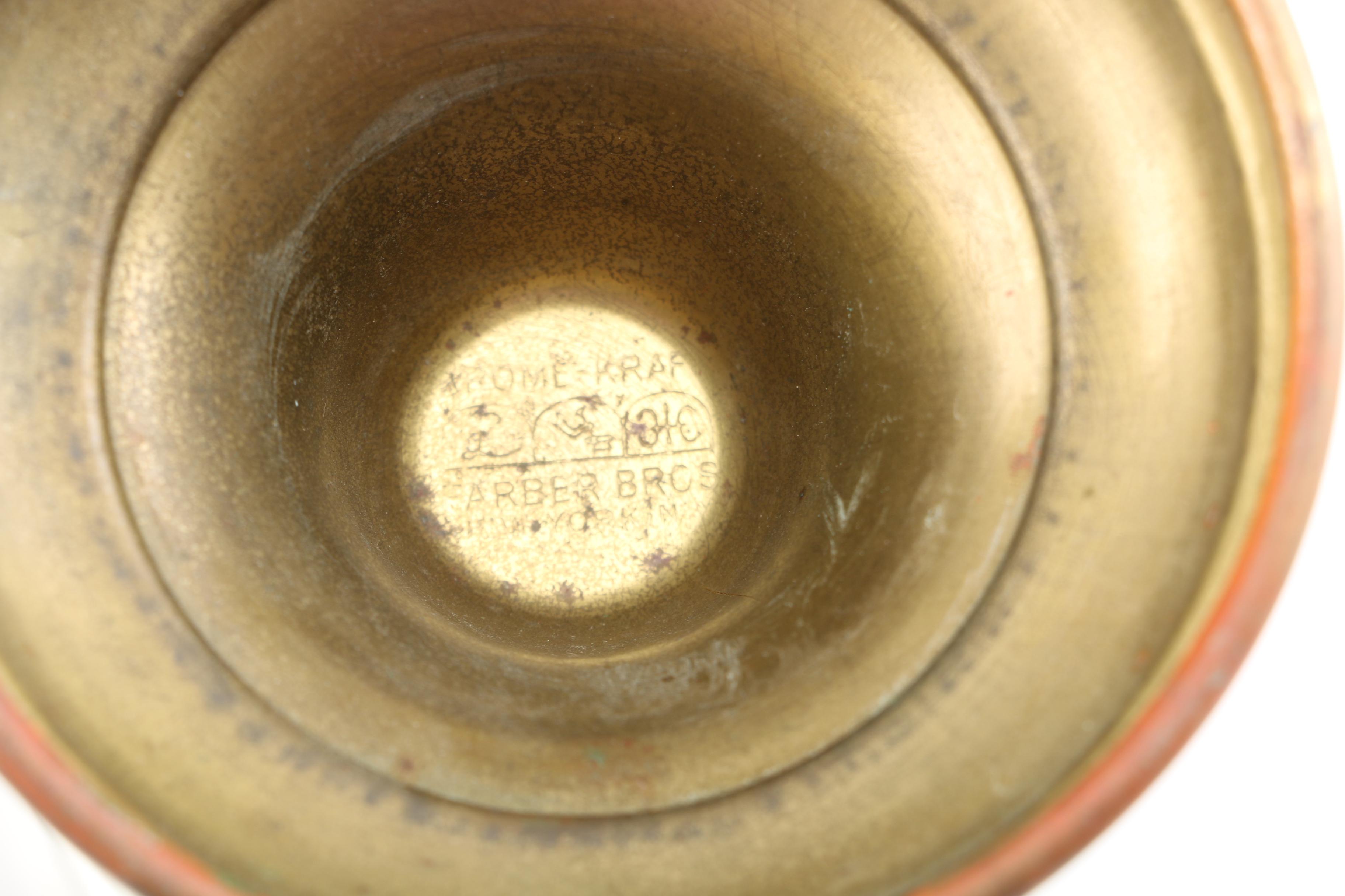 Assorted Decor Including Faber Bros. New York Krome-Kraft Candlestick Holder