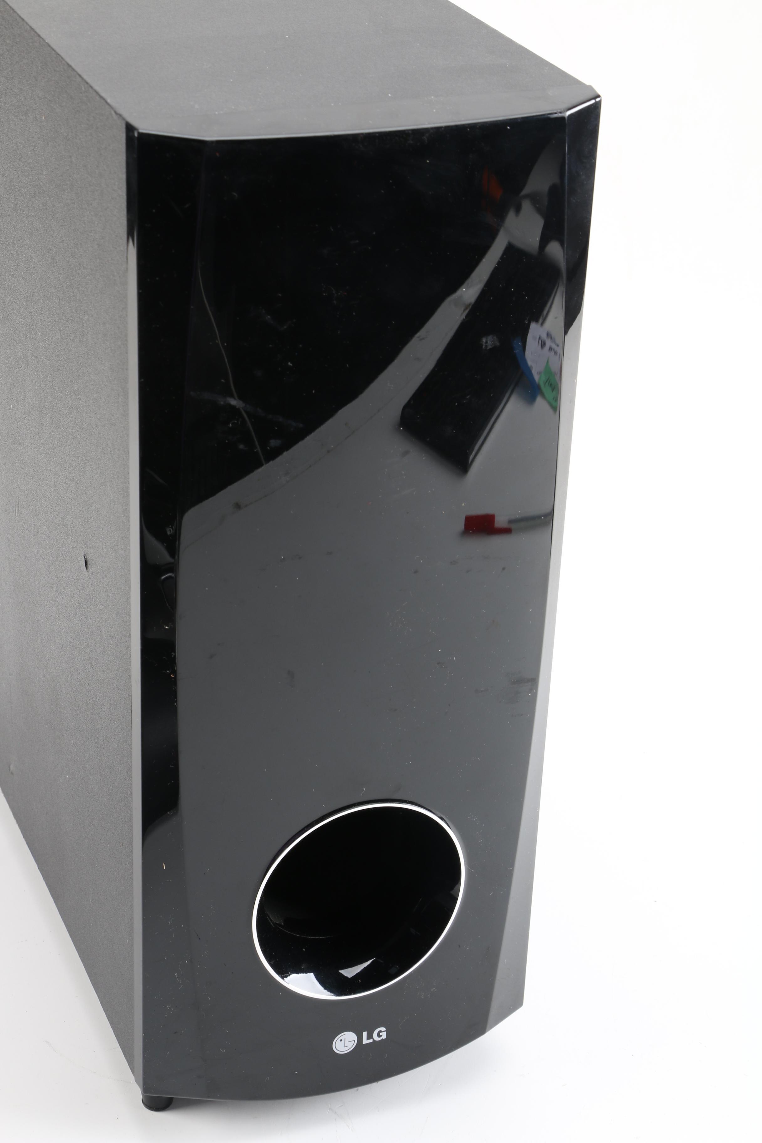 LG Home Theater, Including DVD Receiver and Speaker System