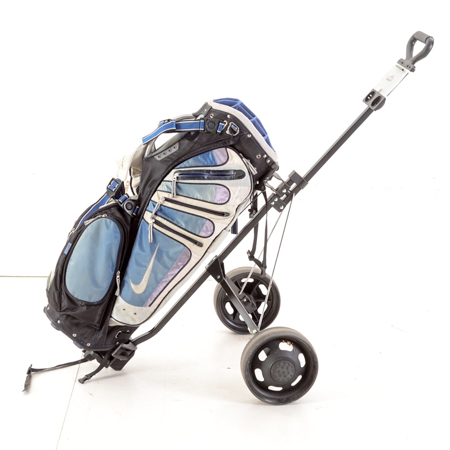 Nike Golf Bag with Caddy