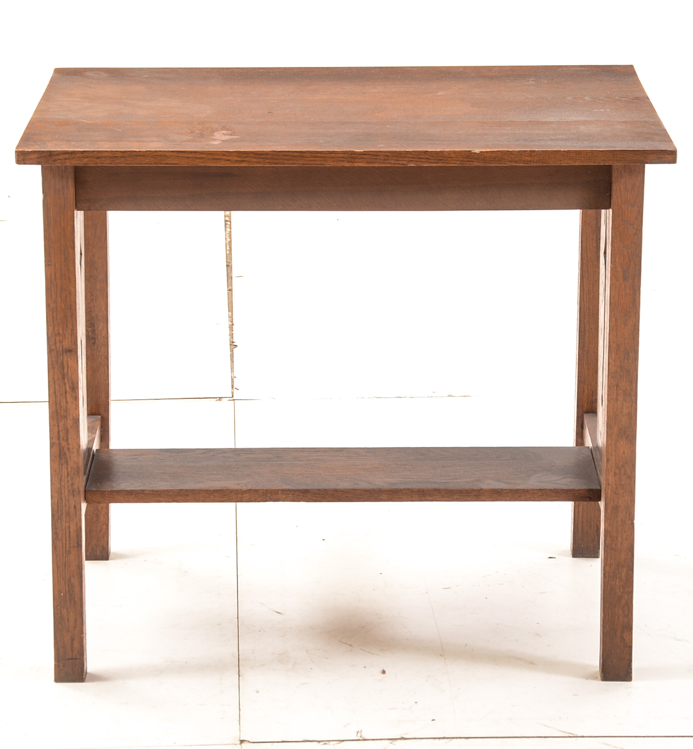 Mission Oak Library Table