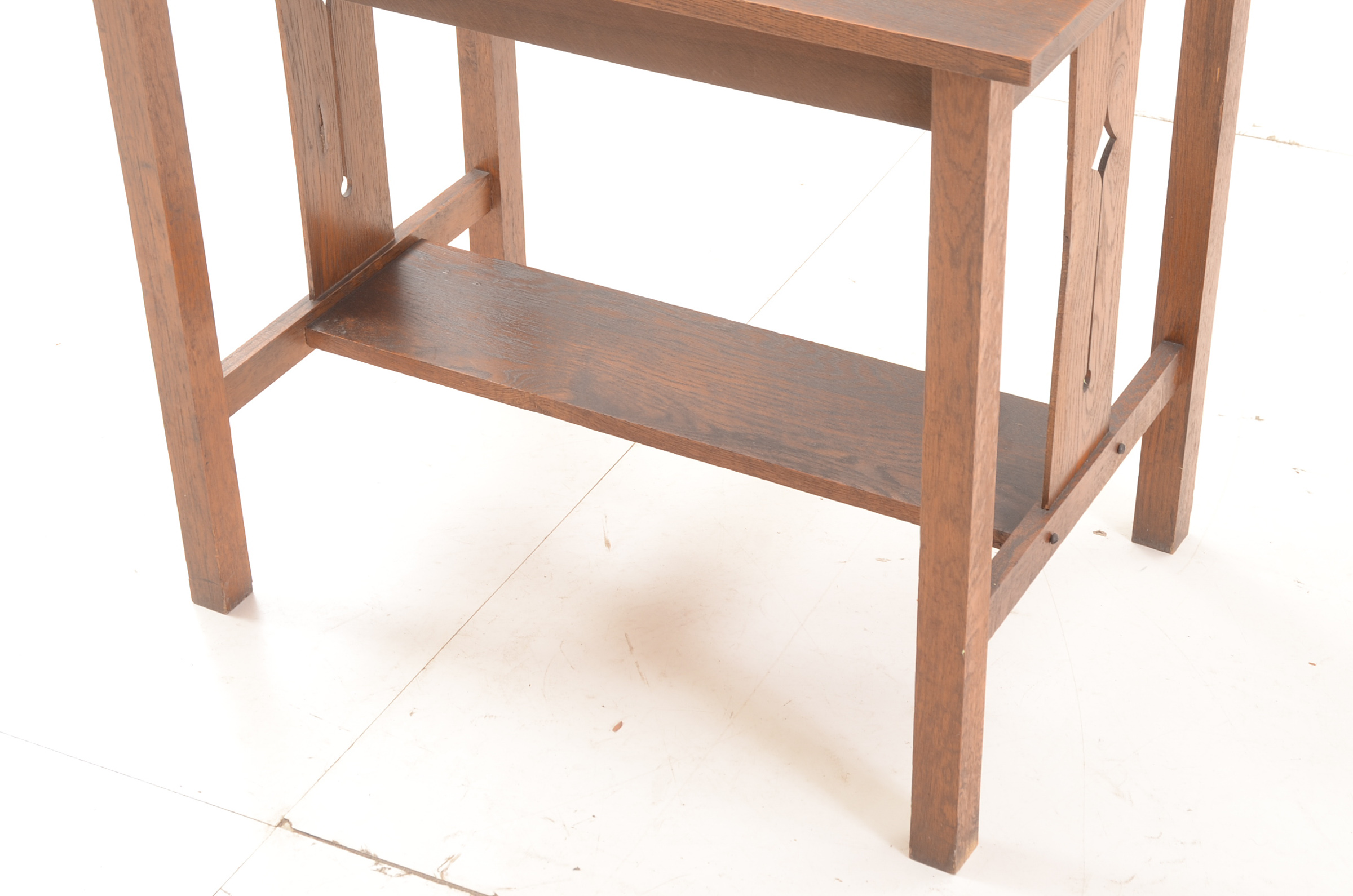 Mission Oak Library Table