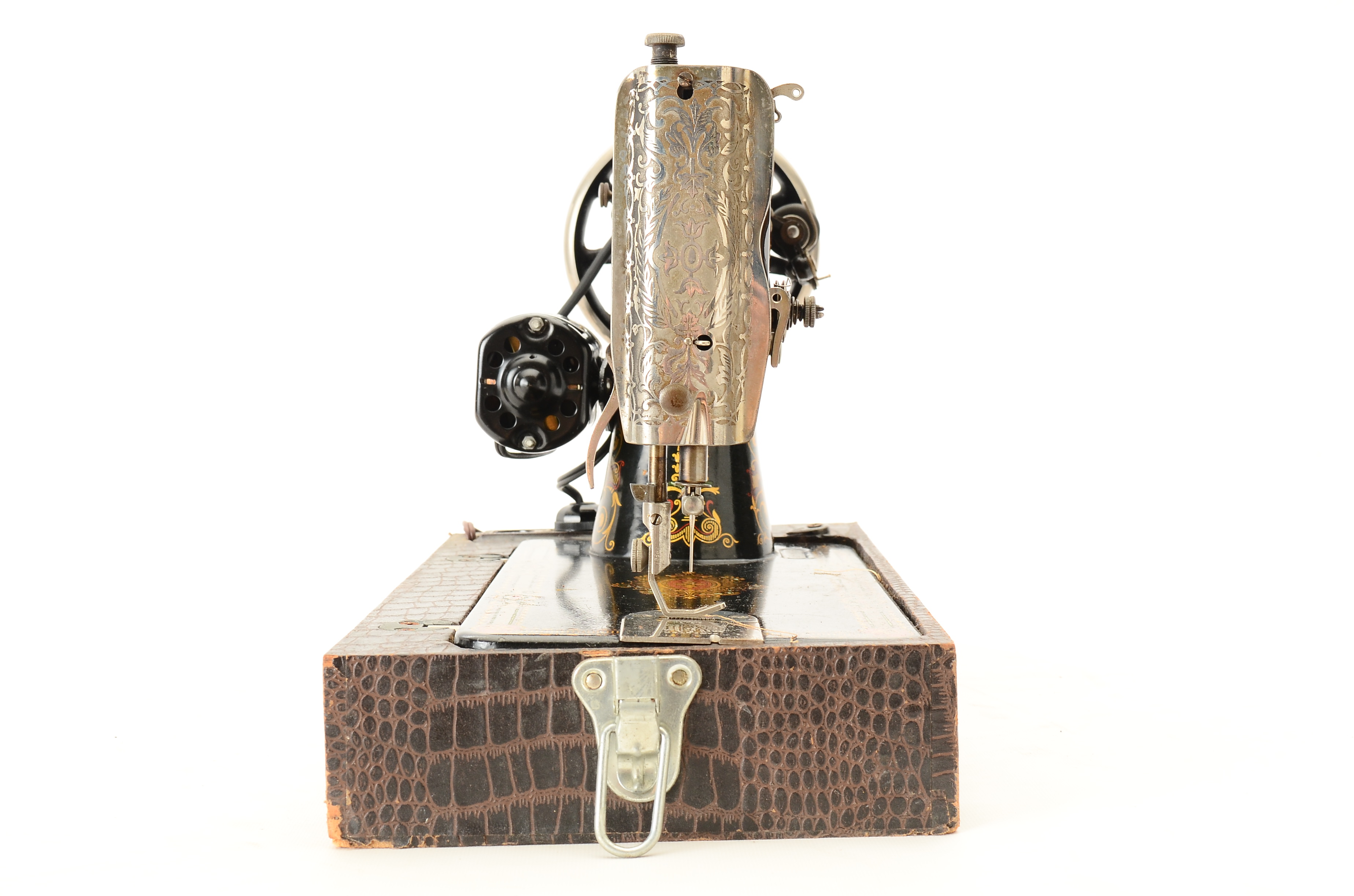 Vintage Singer "Champion" Model 24 Electric Sewing Machine