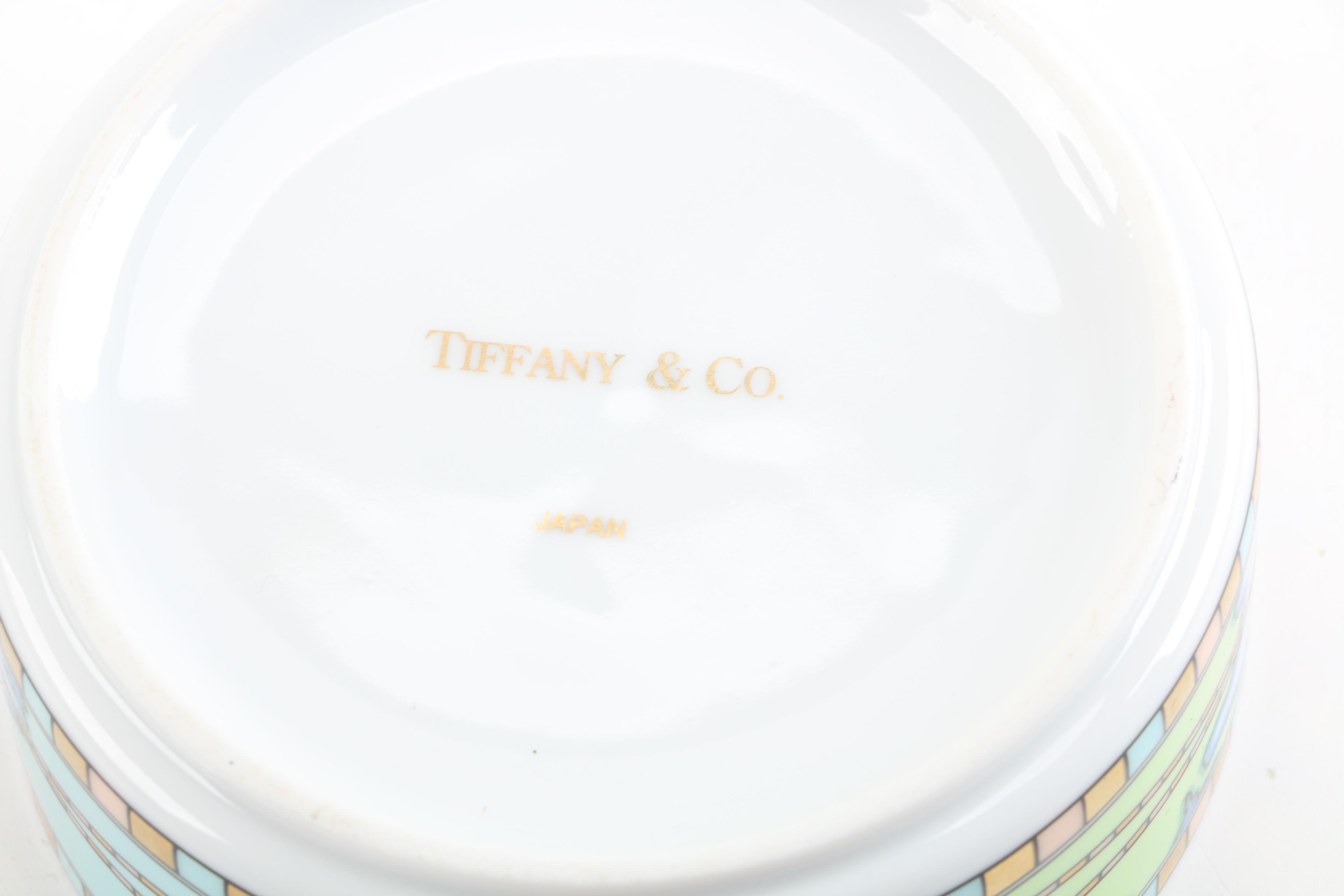 Tiffany & Co. World Map Trinket Box